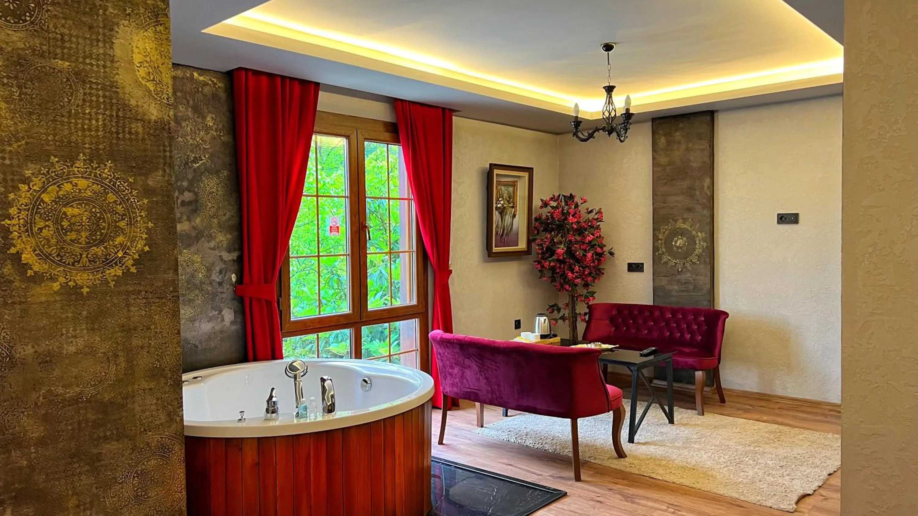 Living room in River Didi Otel