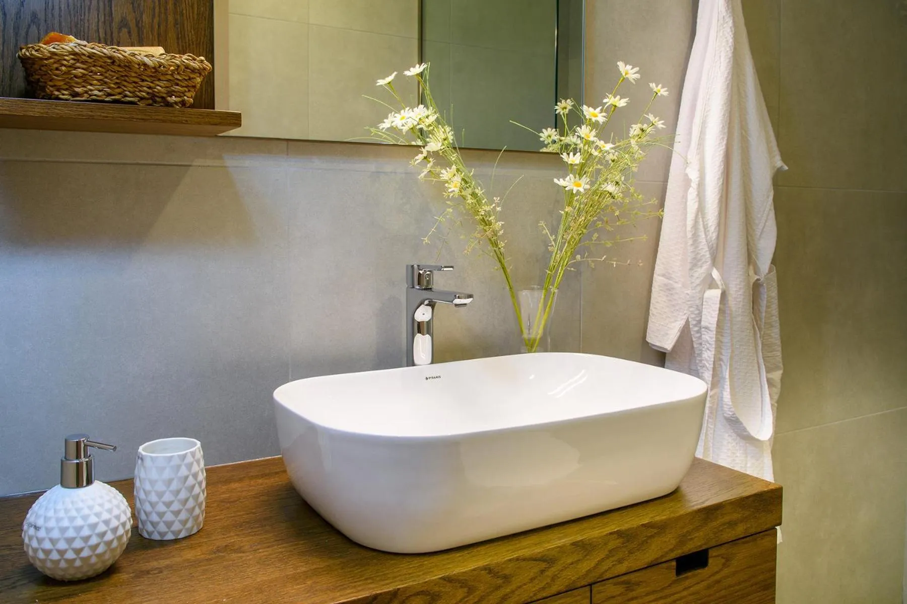 Bathroom in Elounda Colour Apartments