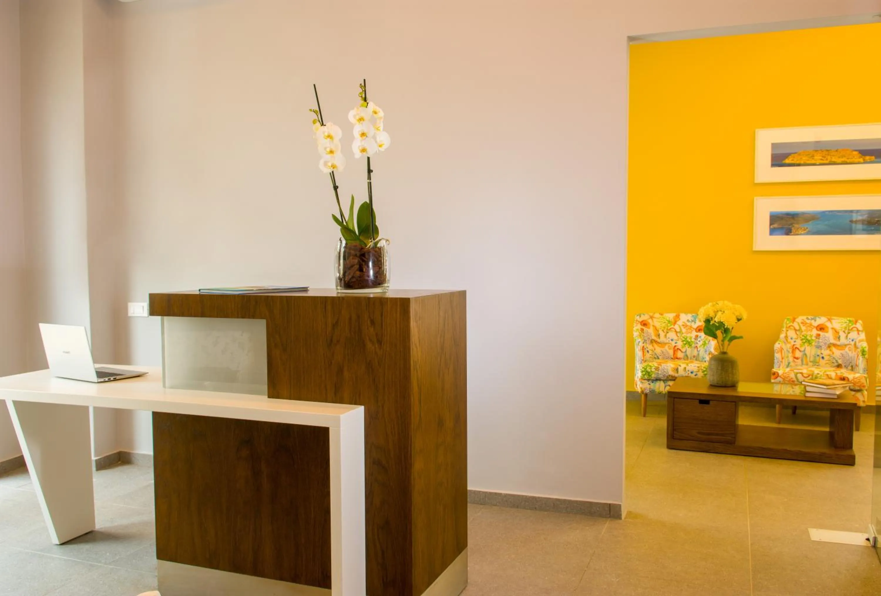 Lobby or reception in Elounda Colour Apartments