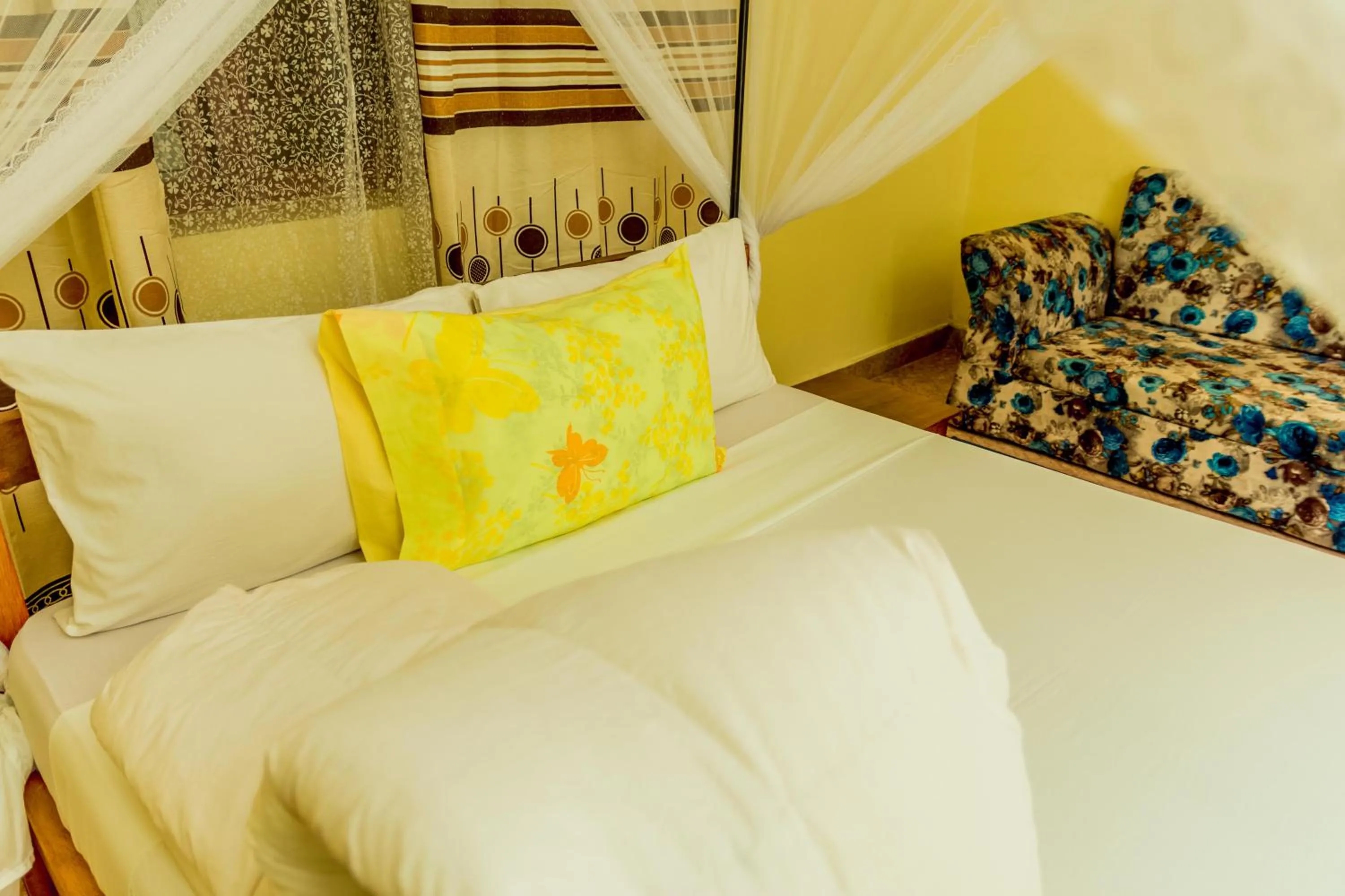 Bedroom in Kilimanjaro Summit Lodge