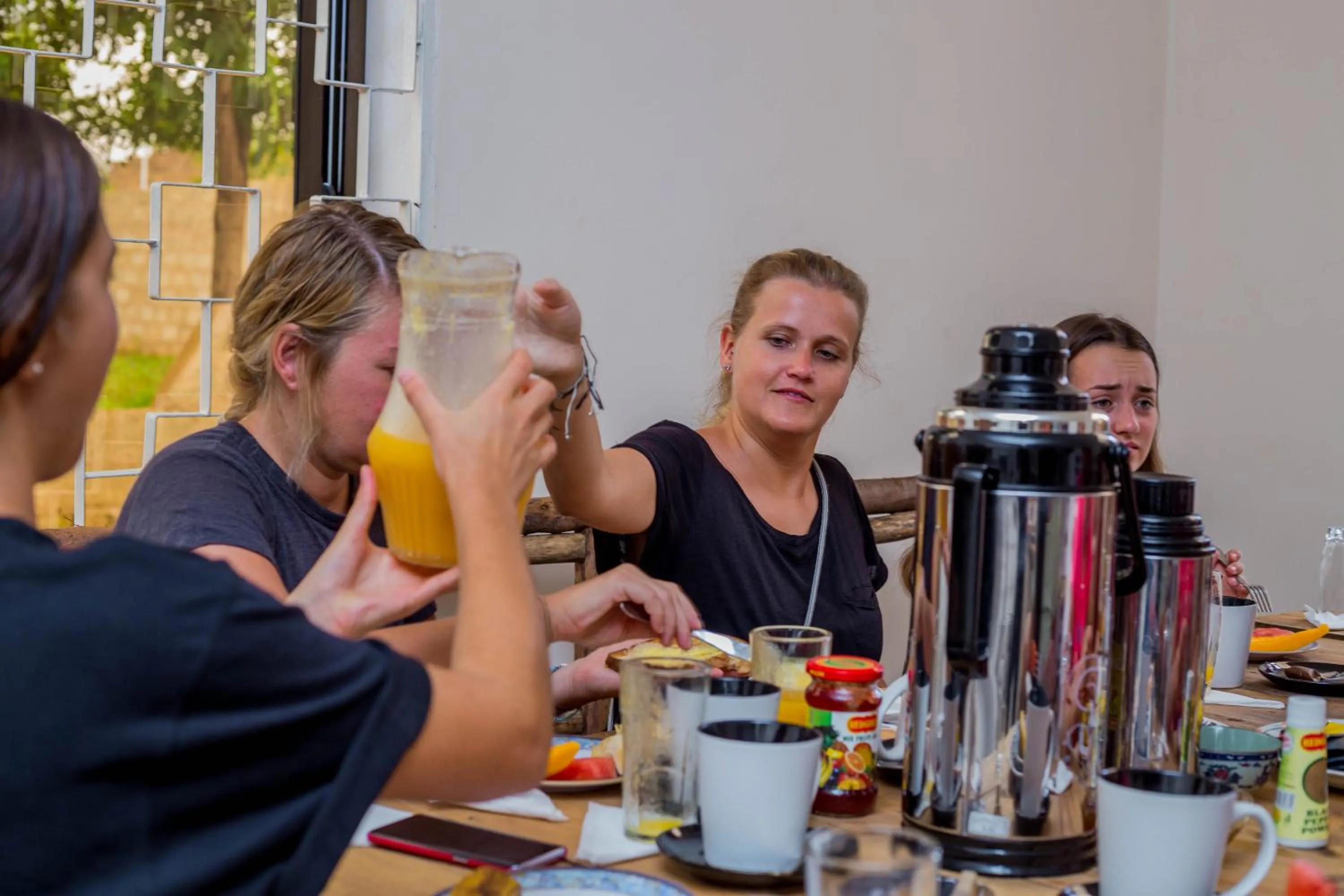 Breakfast in Kilimanjaro Summit Lodge