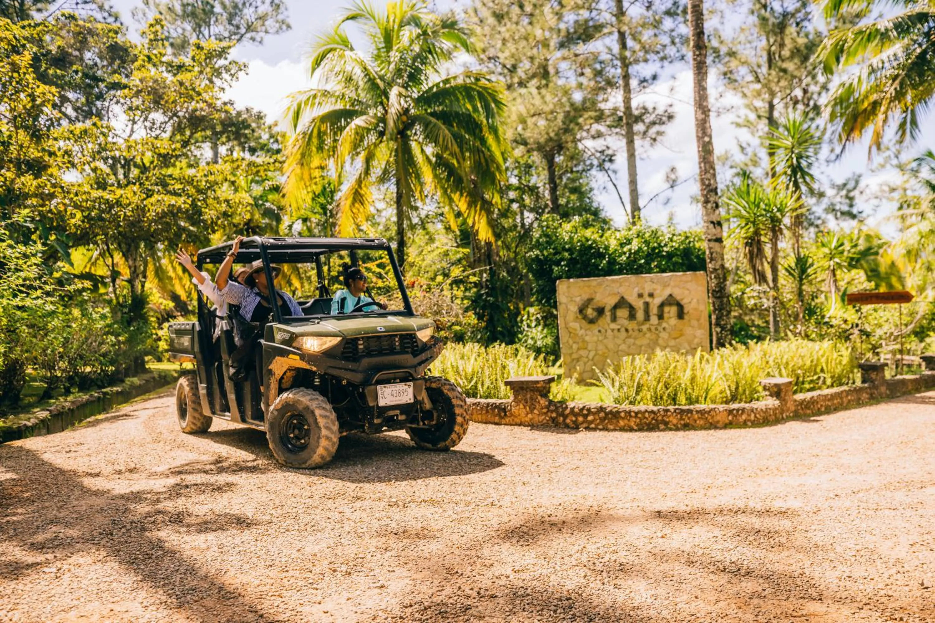 Garden in Gaia Riverlodge