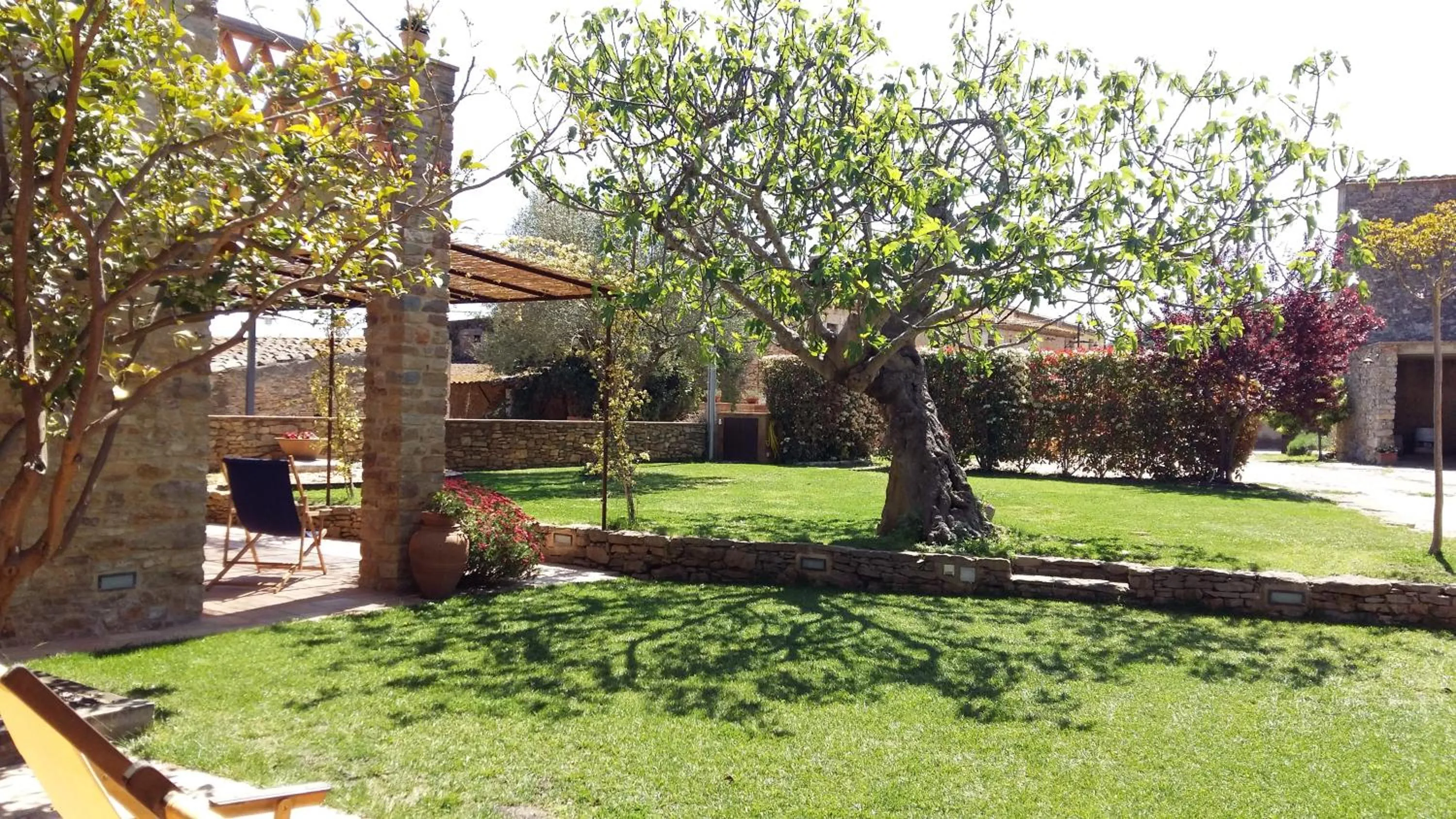 Garden in Casa Rural Can Ginesta