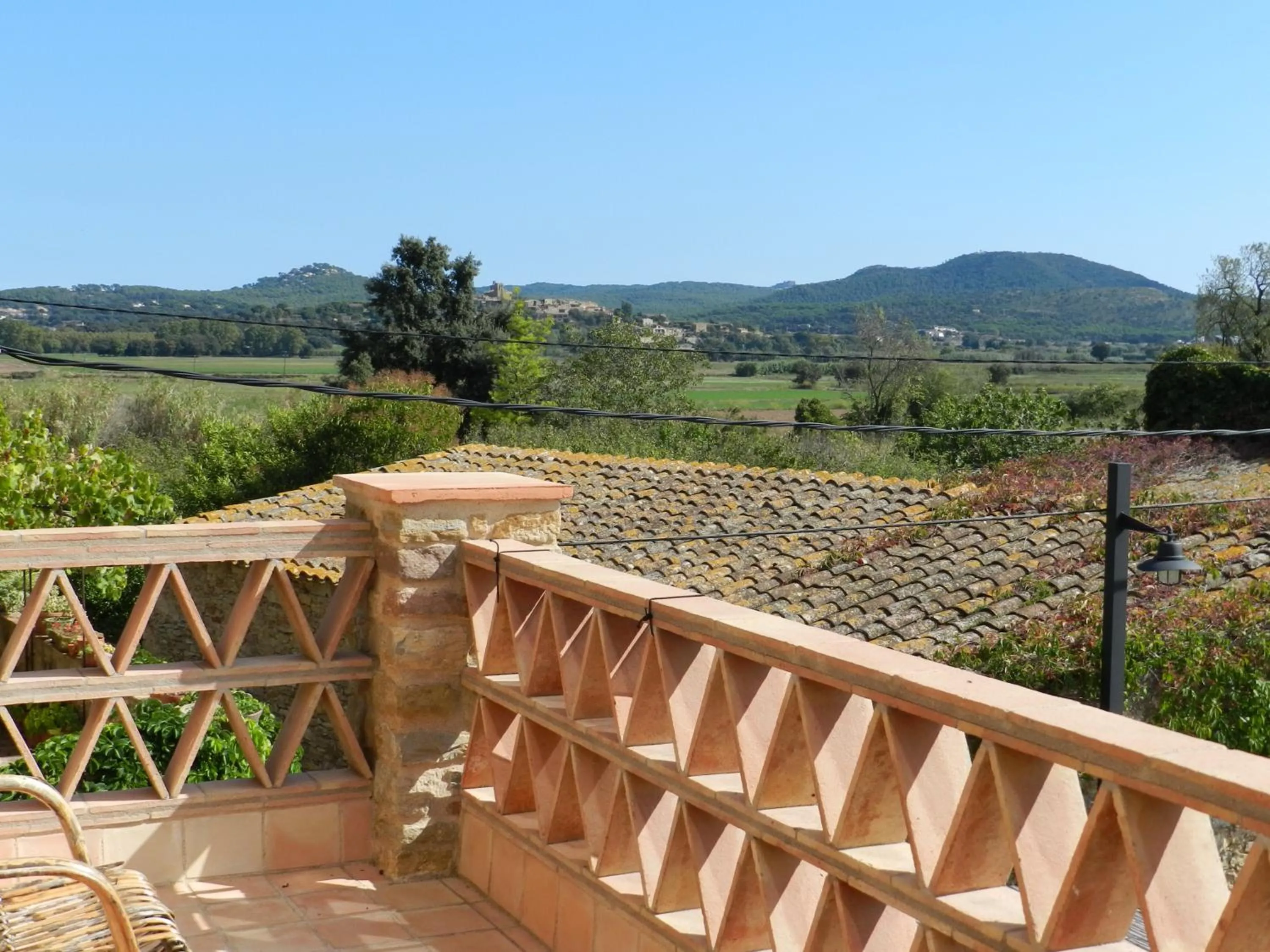 Balcony/Terrace in Casa Rural Can Ginesta