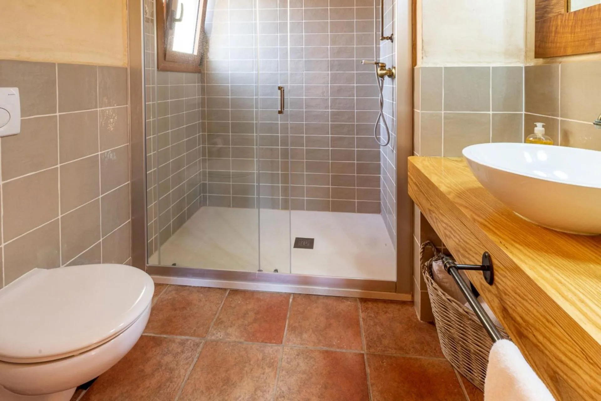 Bathroom in Casa Rural Can Ginesta