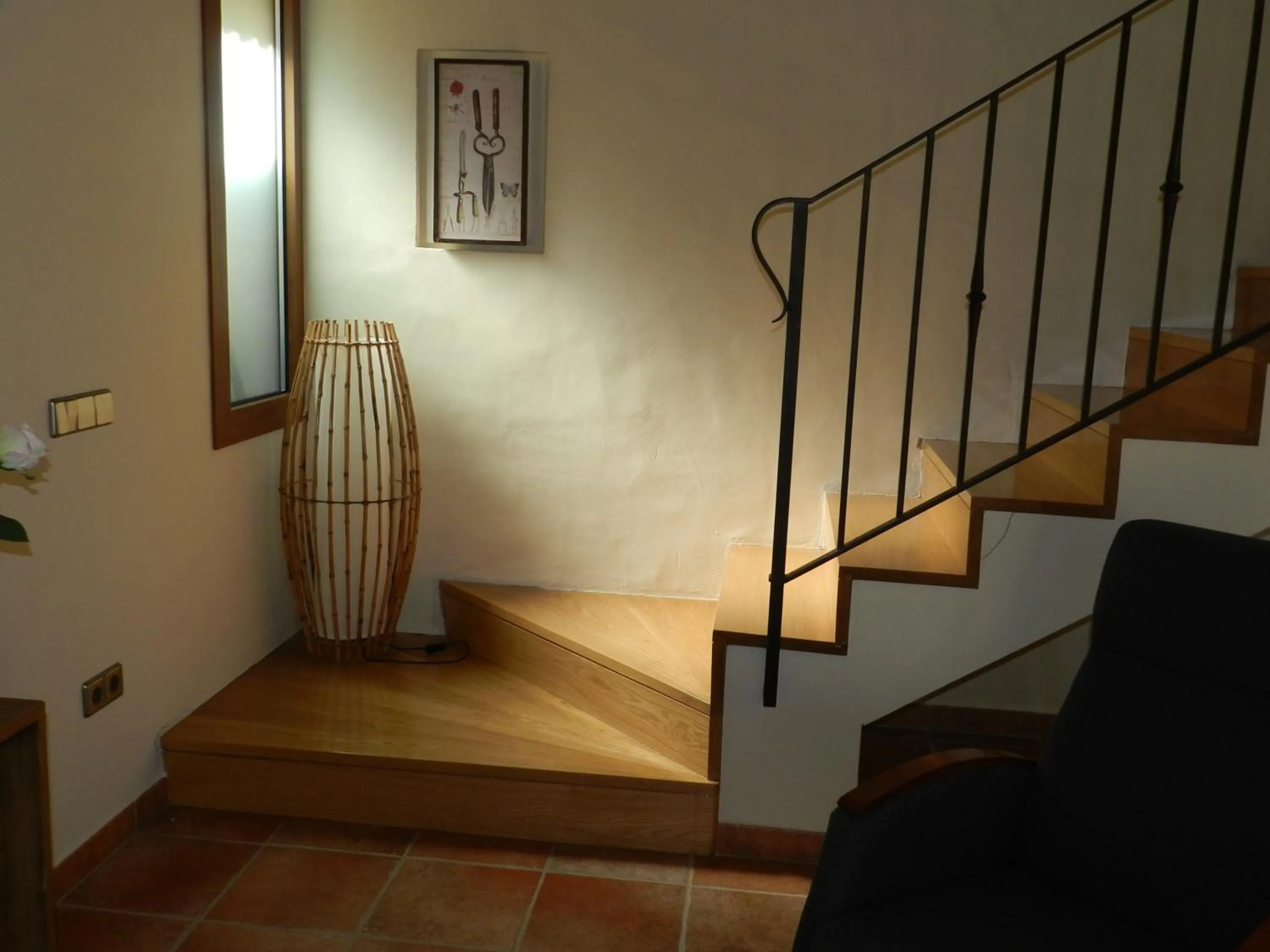 Decorative detail in Casa Rural Can Ginesta