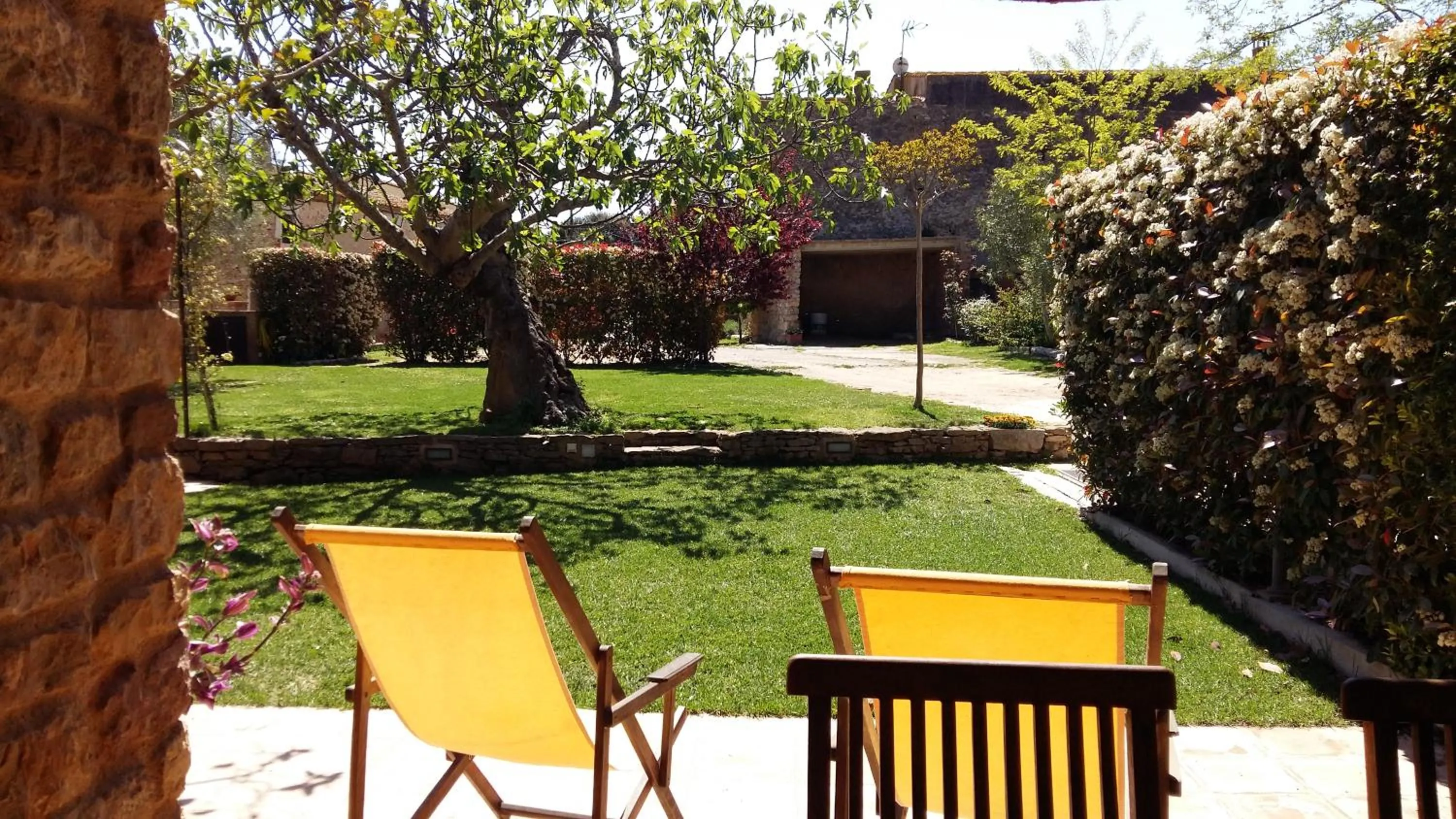 Garden in Casa Rural Can Ginesta