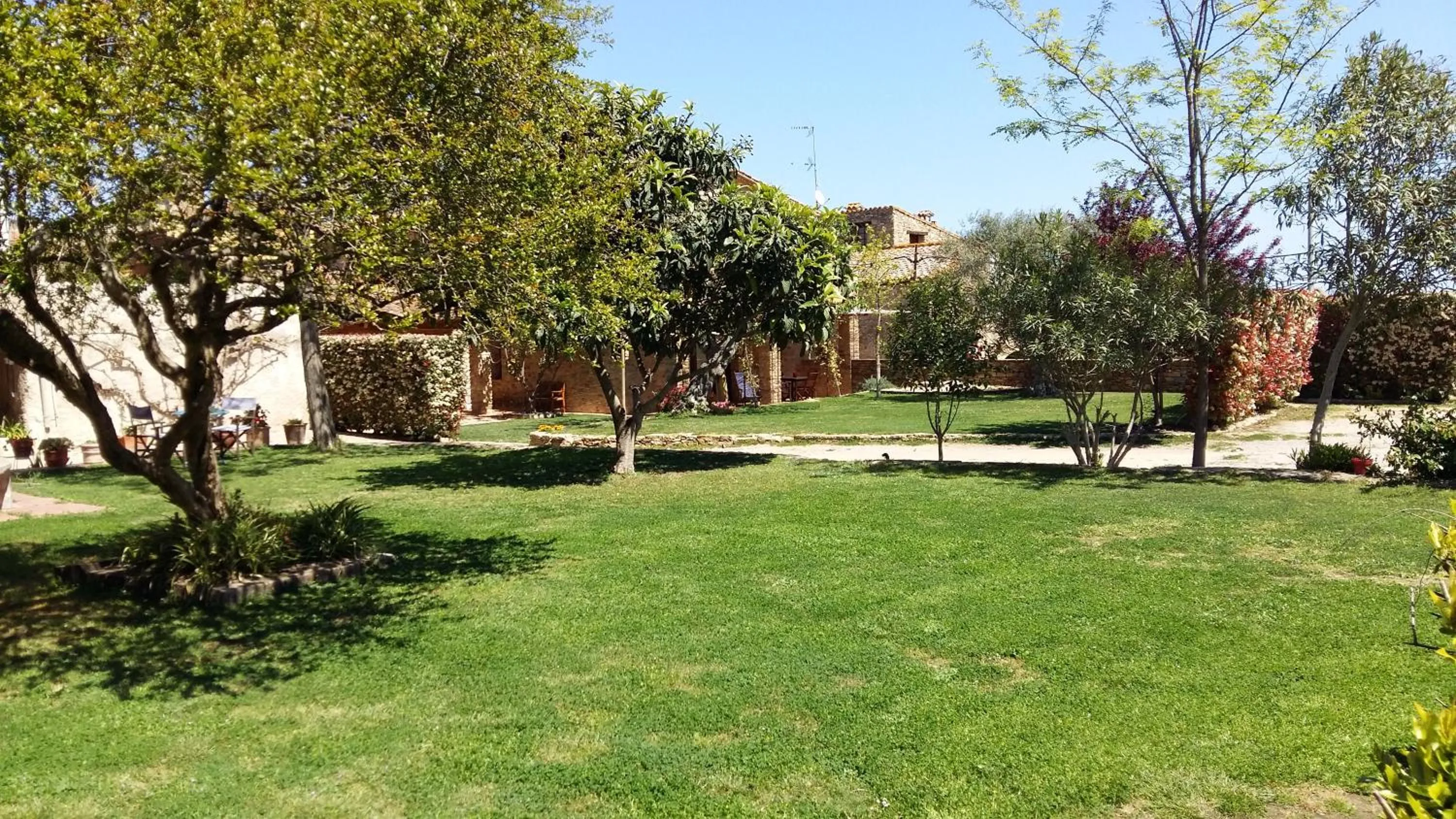 Garden in Casa Rural Can Ginesta