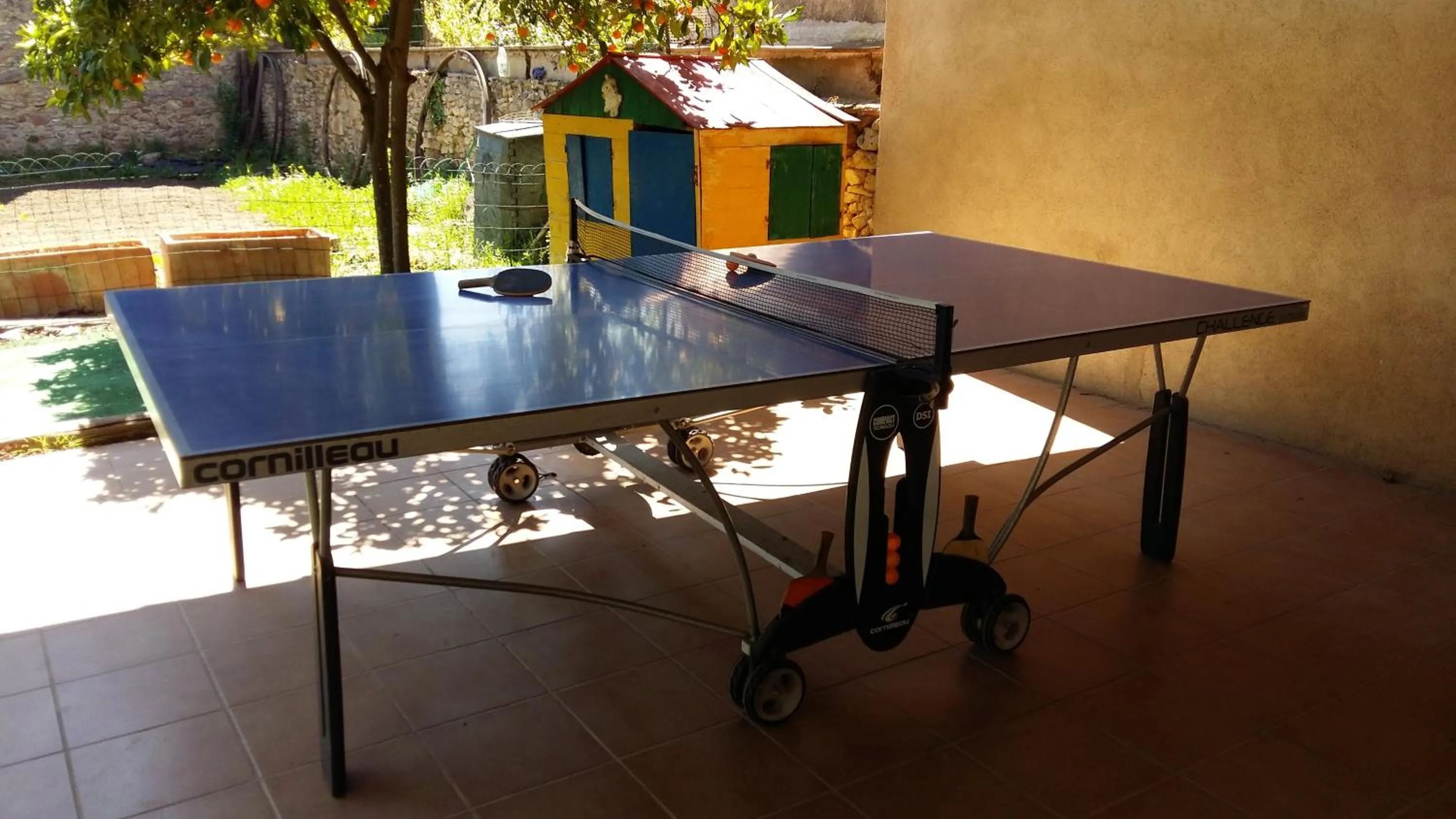 Table tennis in Casa Rural Can Ginesta