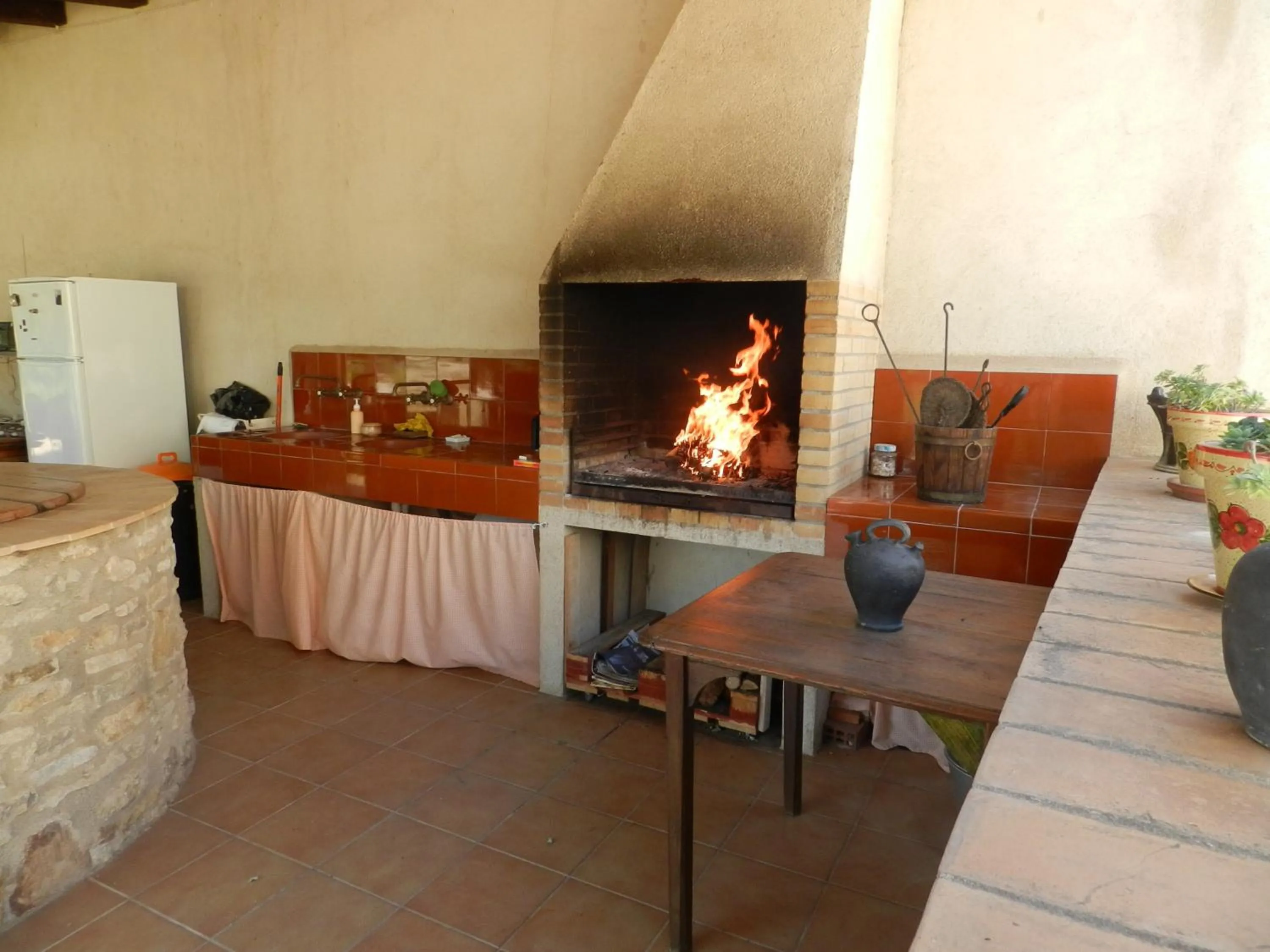 BBQ facilities in Casa Rural Can Ginesta