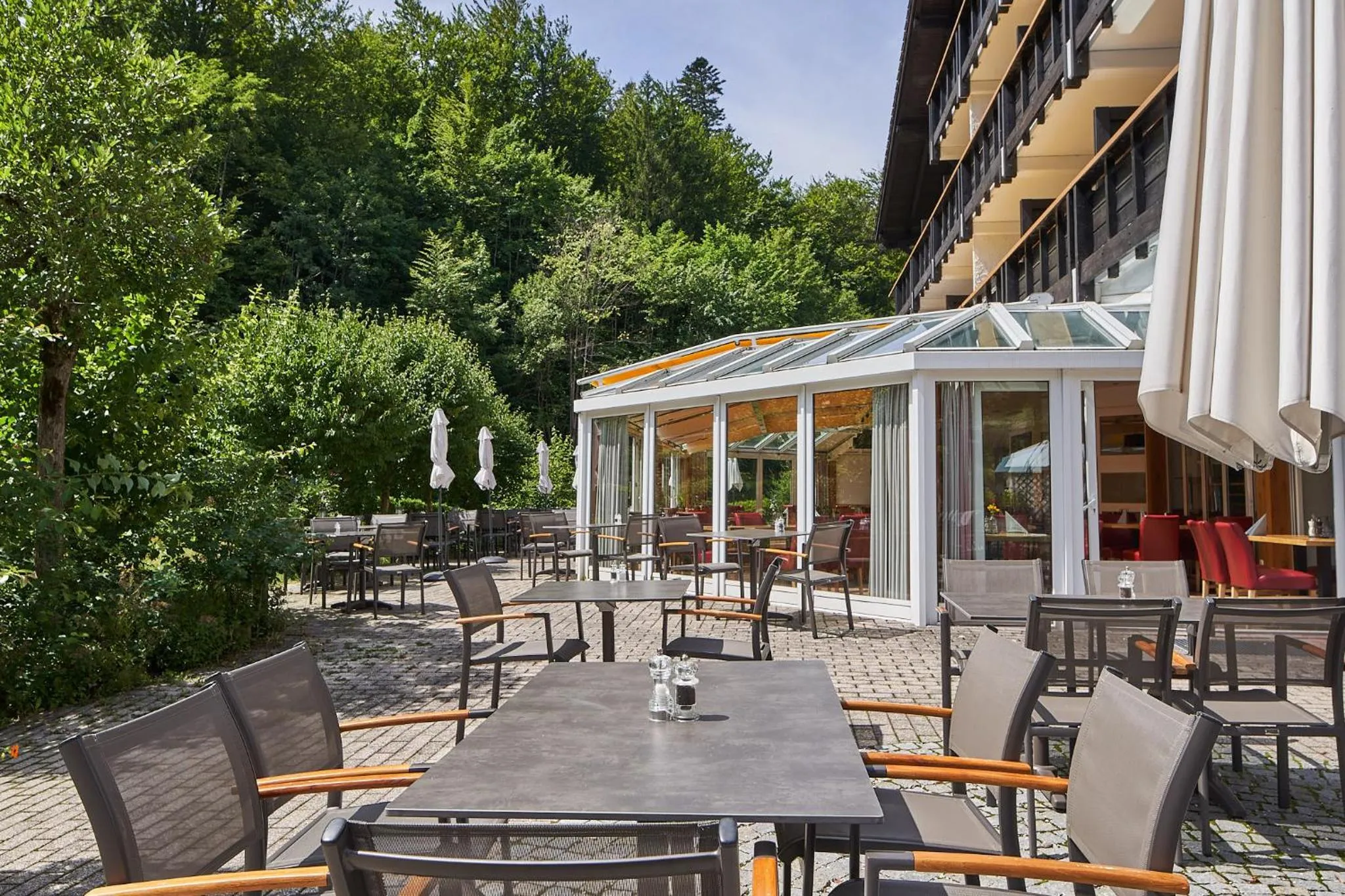 Restaurant/places to eat in Riessersee Hotel
