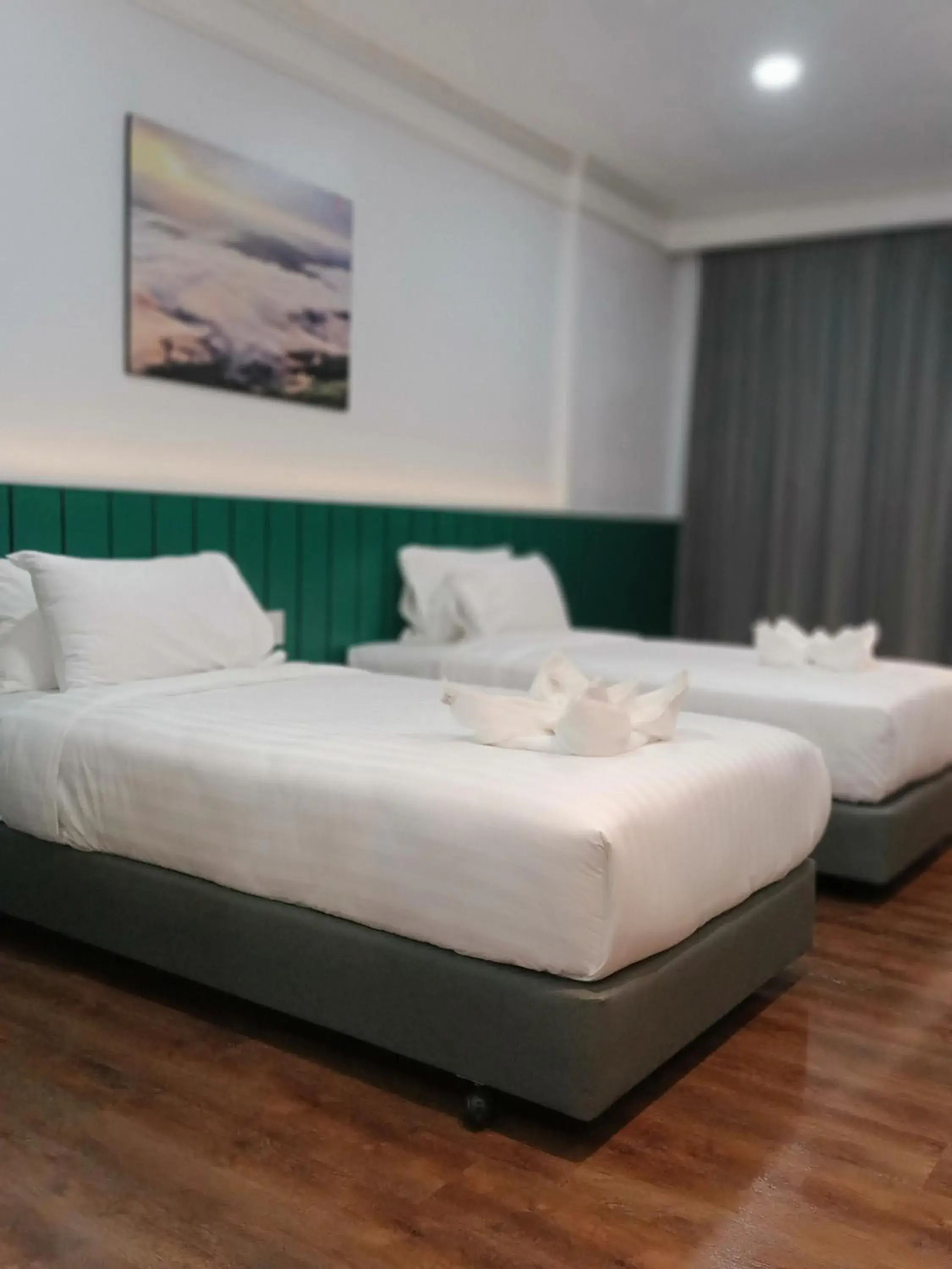 Deluxe Twin Room in Grandview Landmark Betong Hotel Deluxe Twin Room in Grandview Landmark Betong Hotel