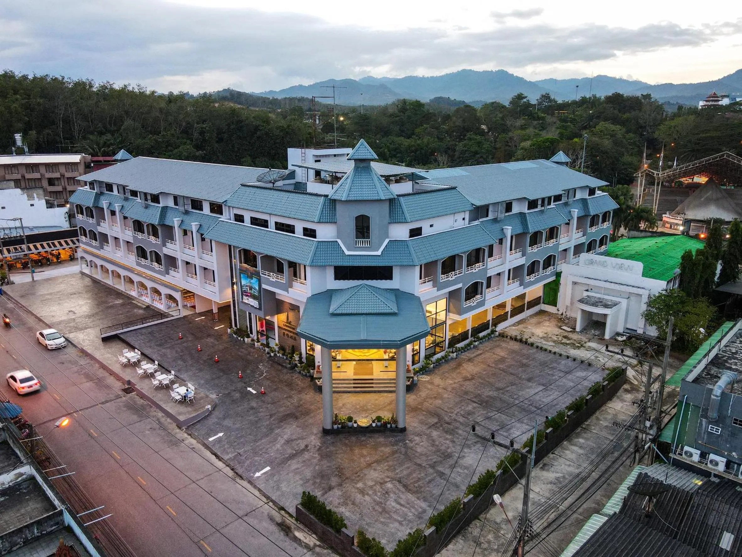 Bird's eye view in Grandview Landmark Betong Hotel