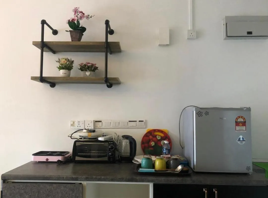 Coffee/tea facilities in Aeropod 5 mins to Airport 10 mins to KK city