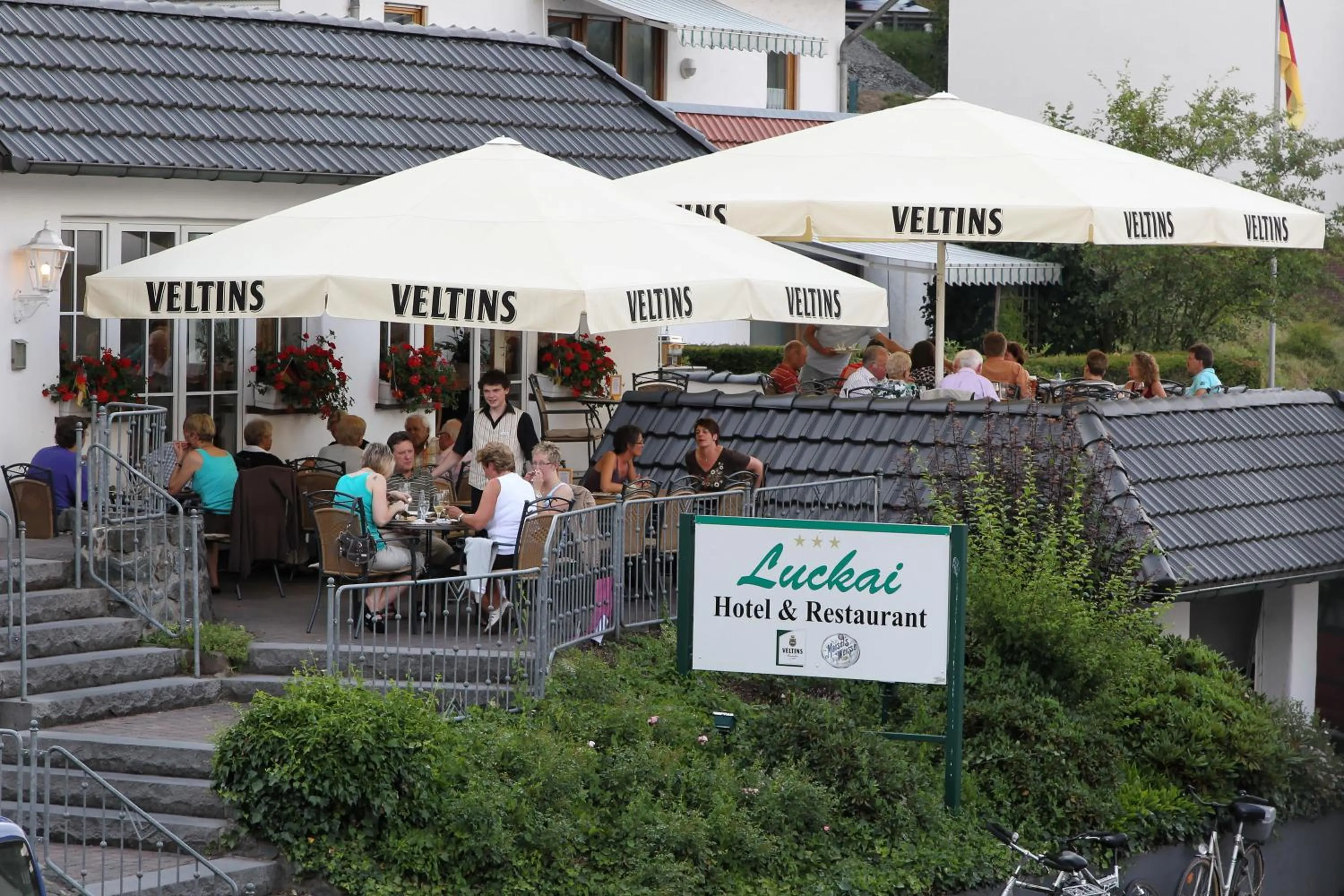 Facade/entrance in Luckai Hotel & Restaurant Inhaber Dennis Burmann