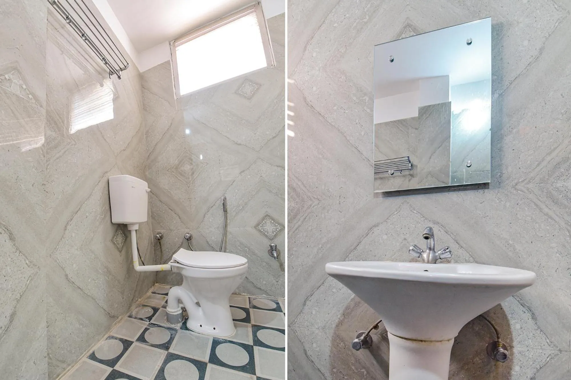 Bathroom in FabHotel Prem Bihari