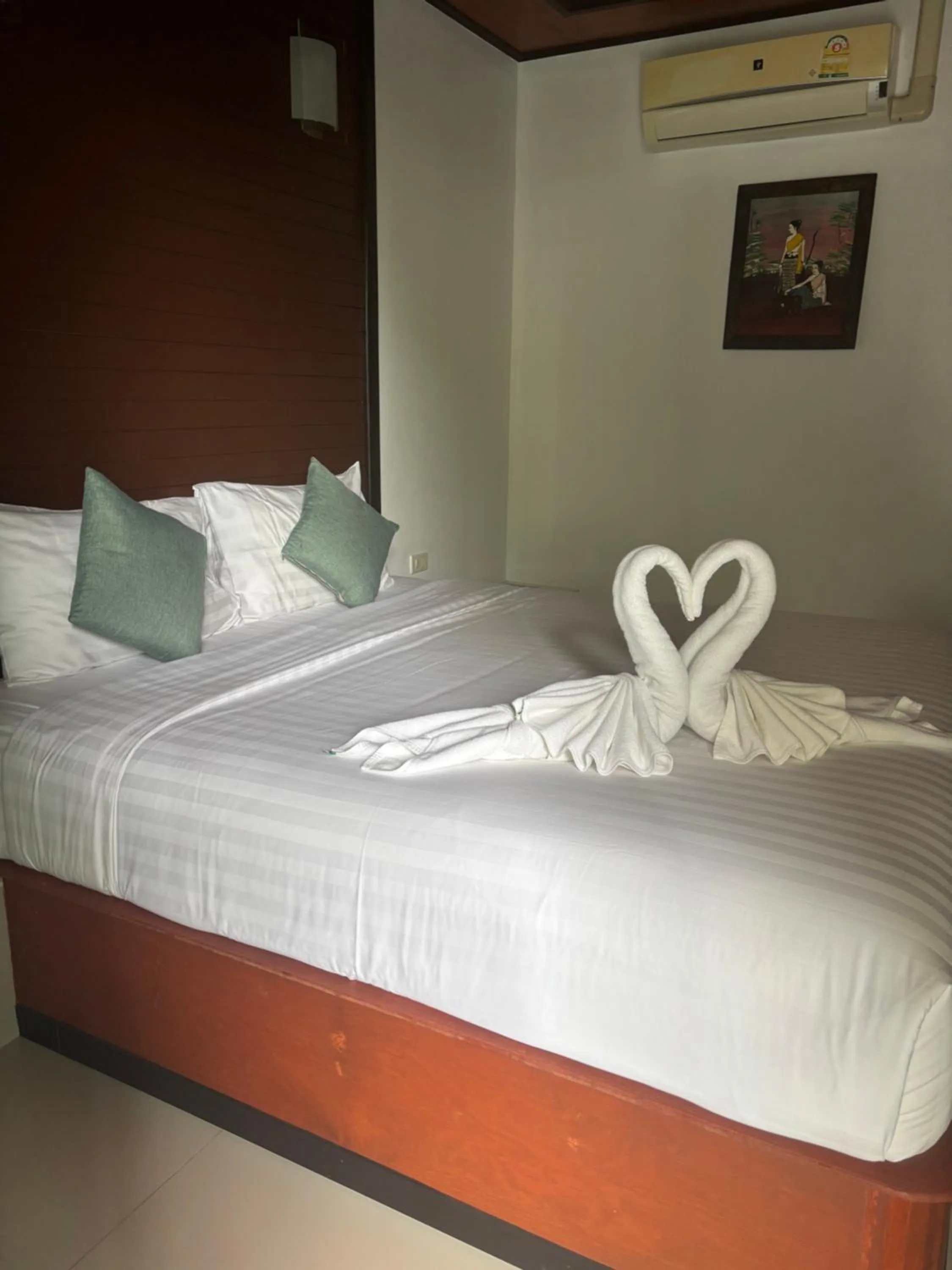 Bed in Vivi Boutique Room Hotel SHA Plus