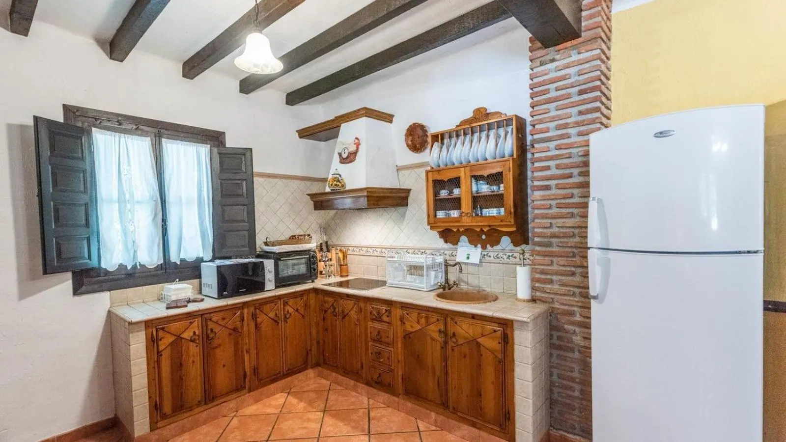 Kitchen or kitchenette in Villa Lagar Martinez Malaga by Ruralidays