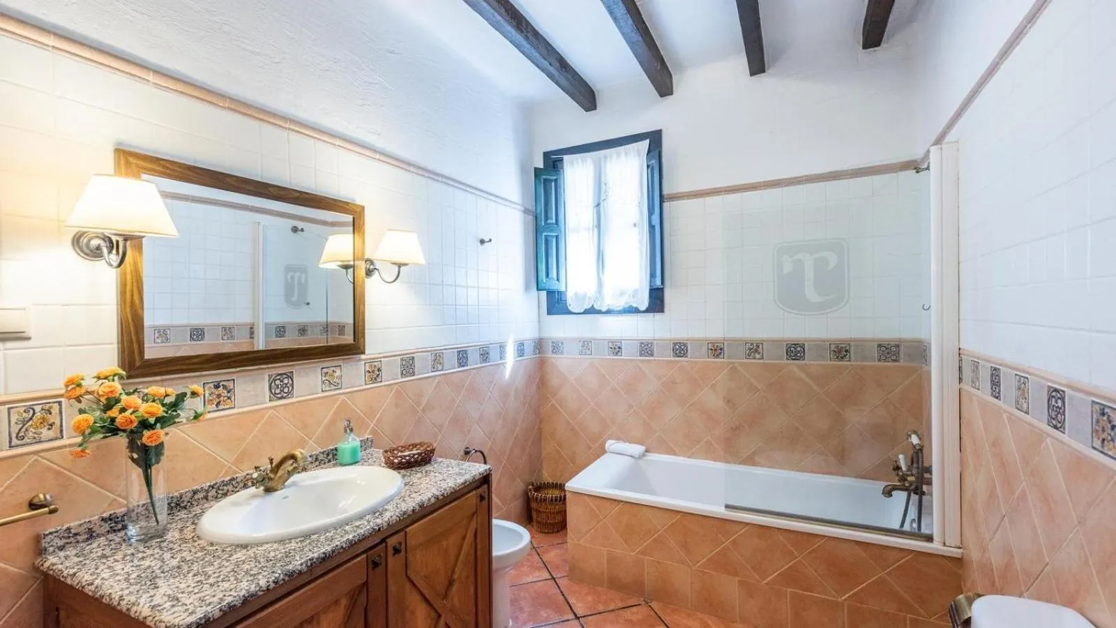 Bathroom in Villa Lagar Martinez Malaga by Ruralidays