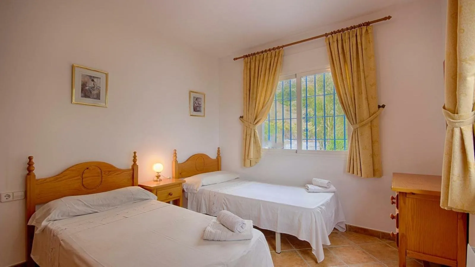 Bedroom, Bed in Villa La Frasca Competa by Ruralidays