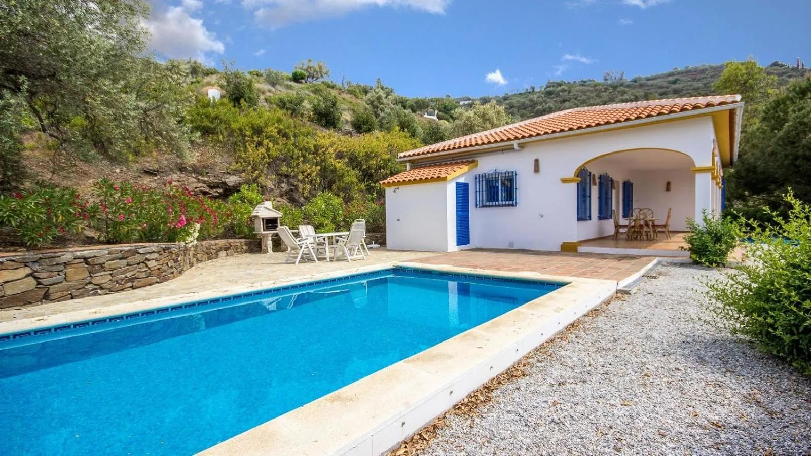 Swimming pool in Villa La Frasca Competa by Ruralidays