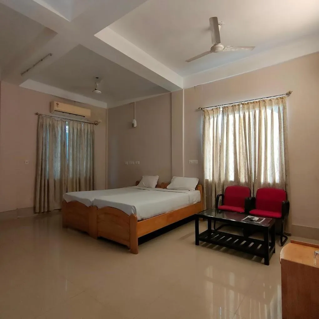 Bed in Lake Side Resort Neermahal