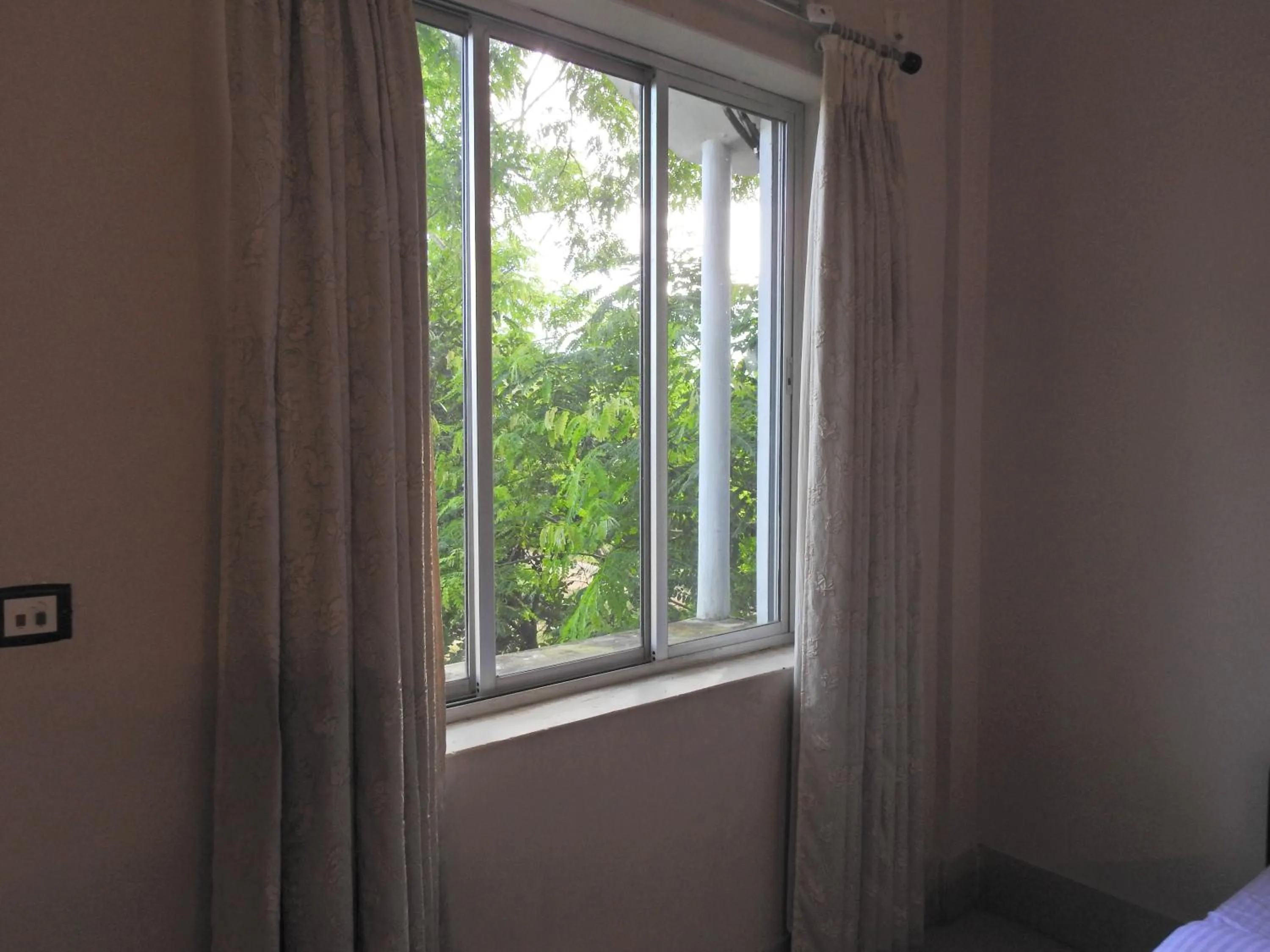 Garden view in Lake Side Resort Neermahal