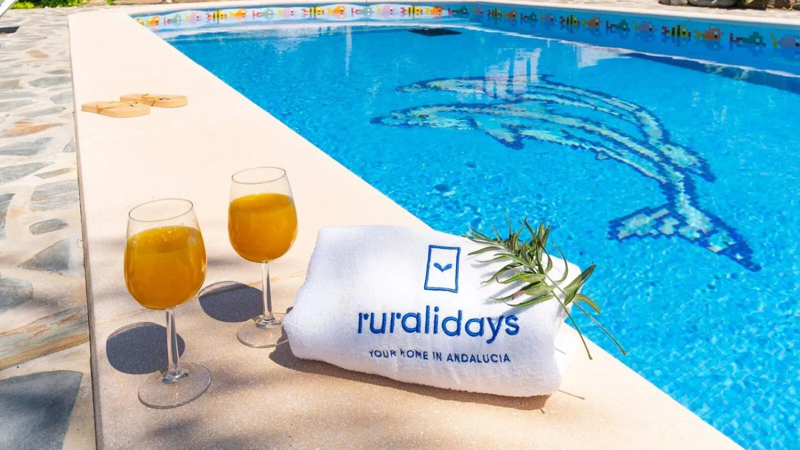Swimming pool in Casa del Alize Sayalonga by Ruralidays