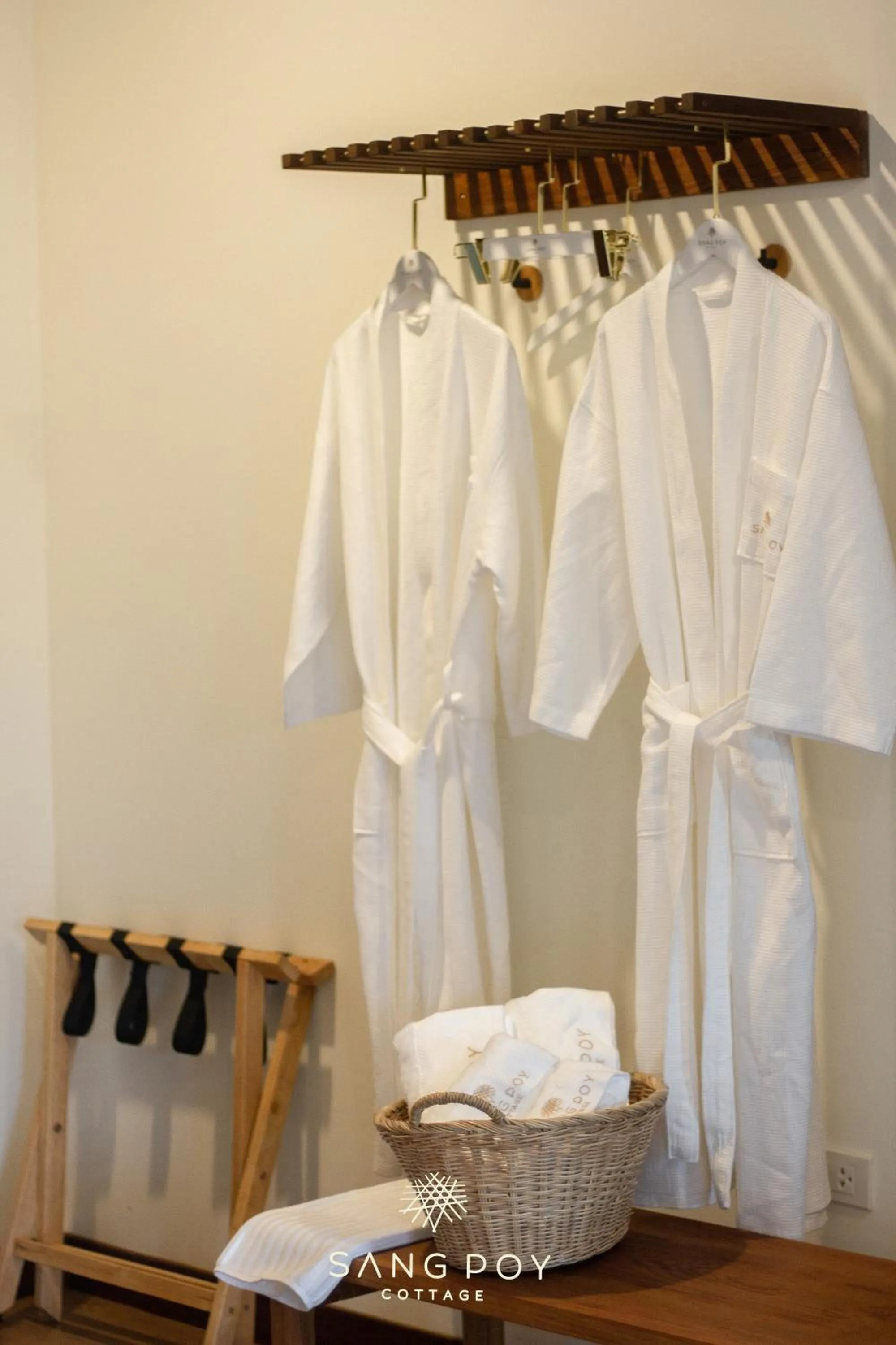 towels in Sang Poy Cottage