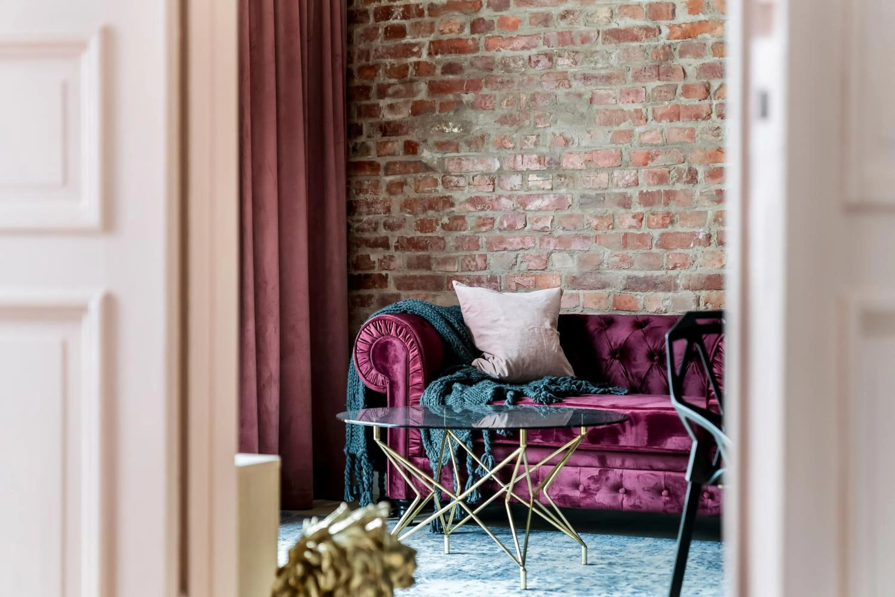 Living room in BJØRVIKA APARTMENTS - Solli