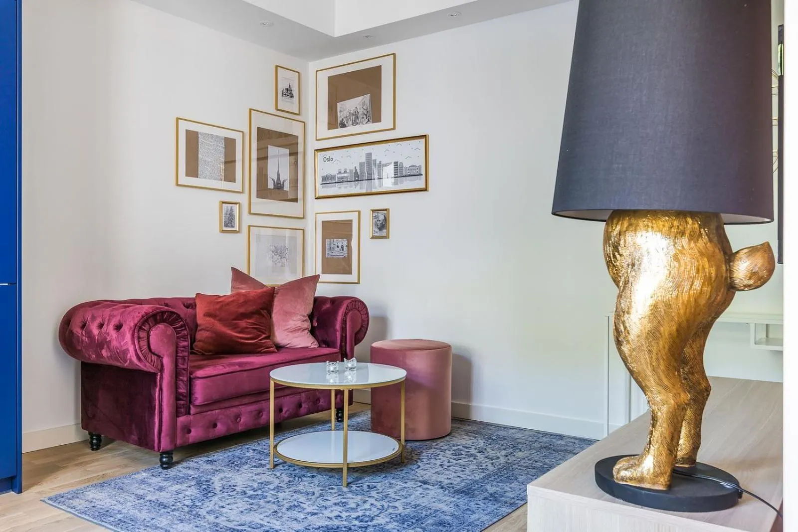 Living room in BJØRVIKA APARTMENTS - Solli