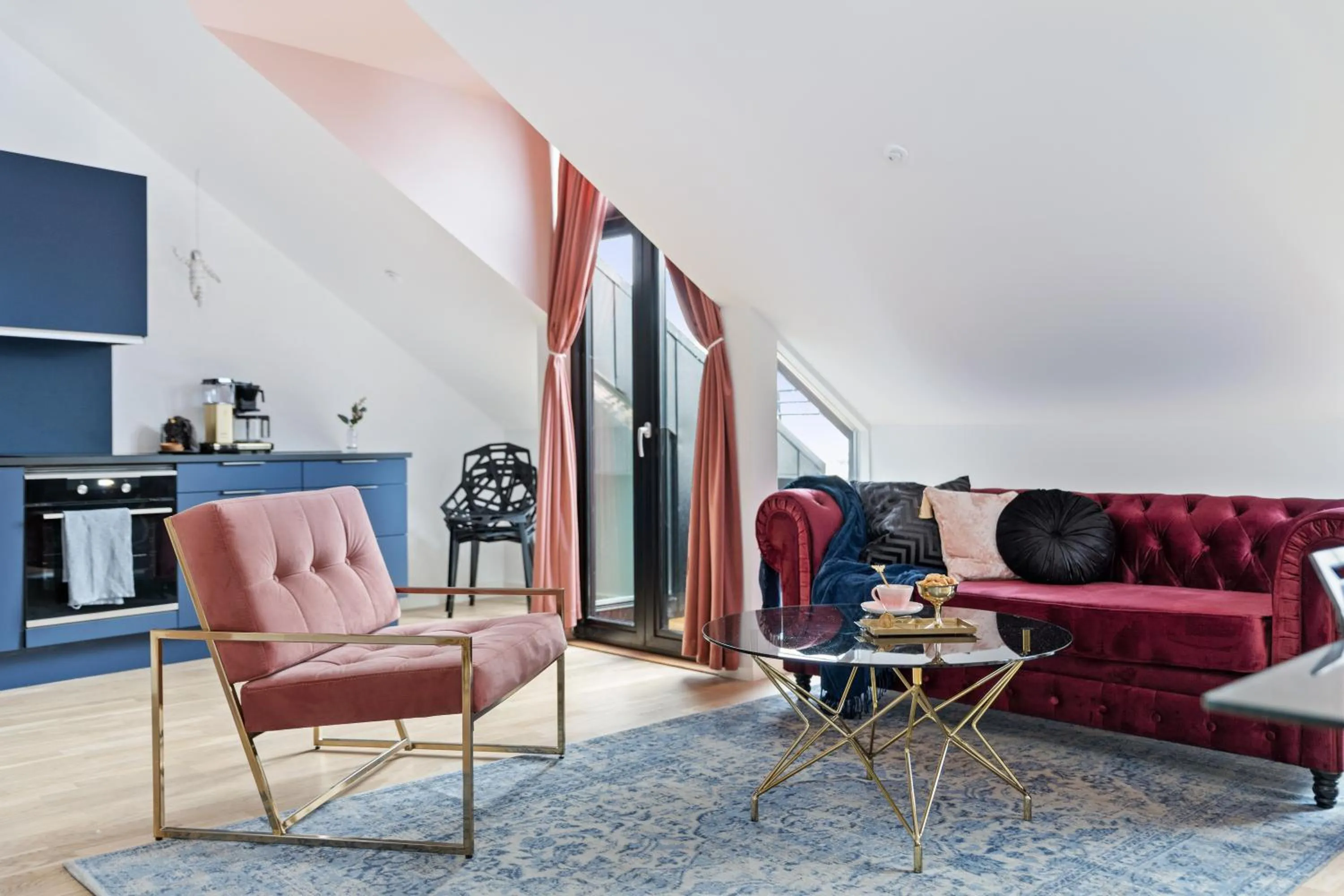 Living room in BJØRVIKA APARTMENTS - Solli