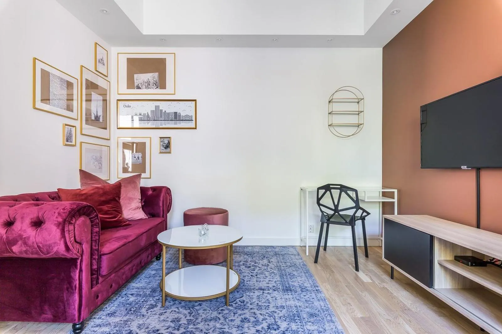 Living room in BJØRVIKA APARTMENTS - Solli