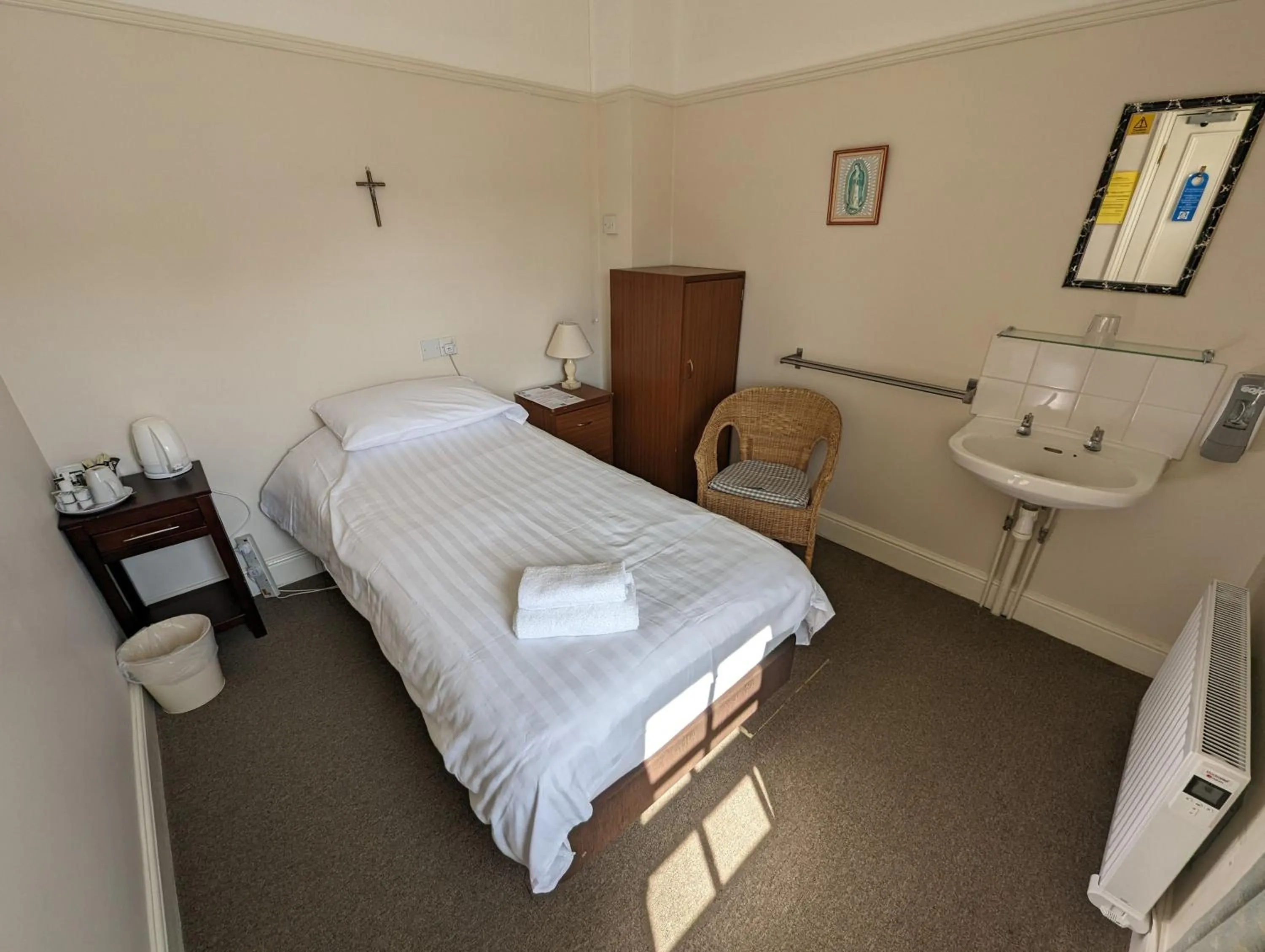 Bed in The Shrine of Our Lady of Walsingham