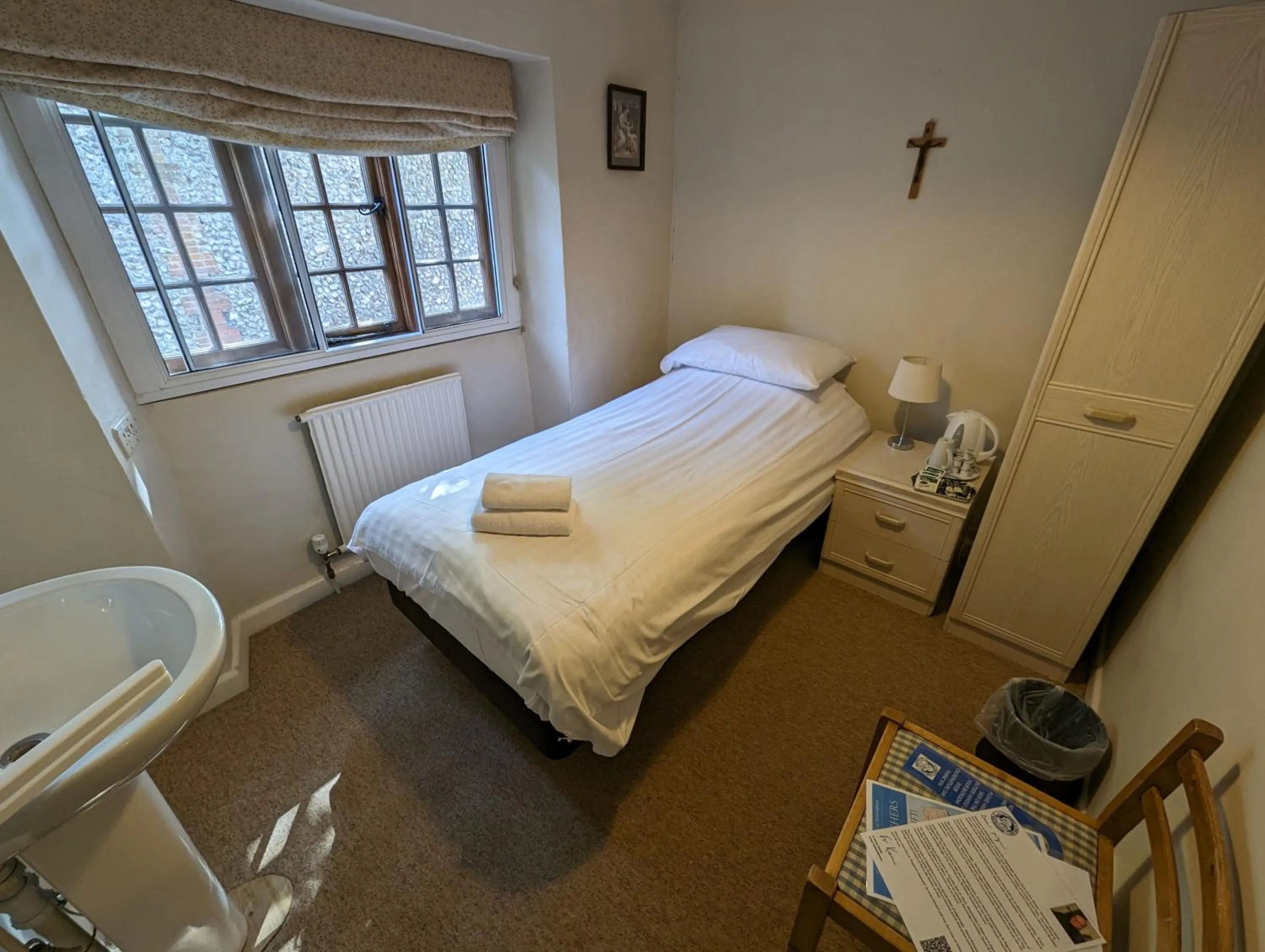 Bed in The Shrine of Our Lady of Walsingham