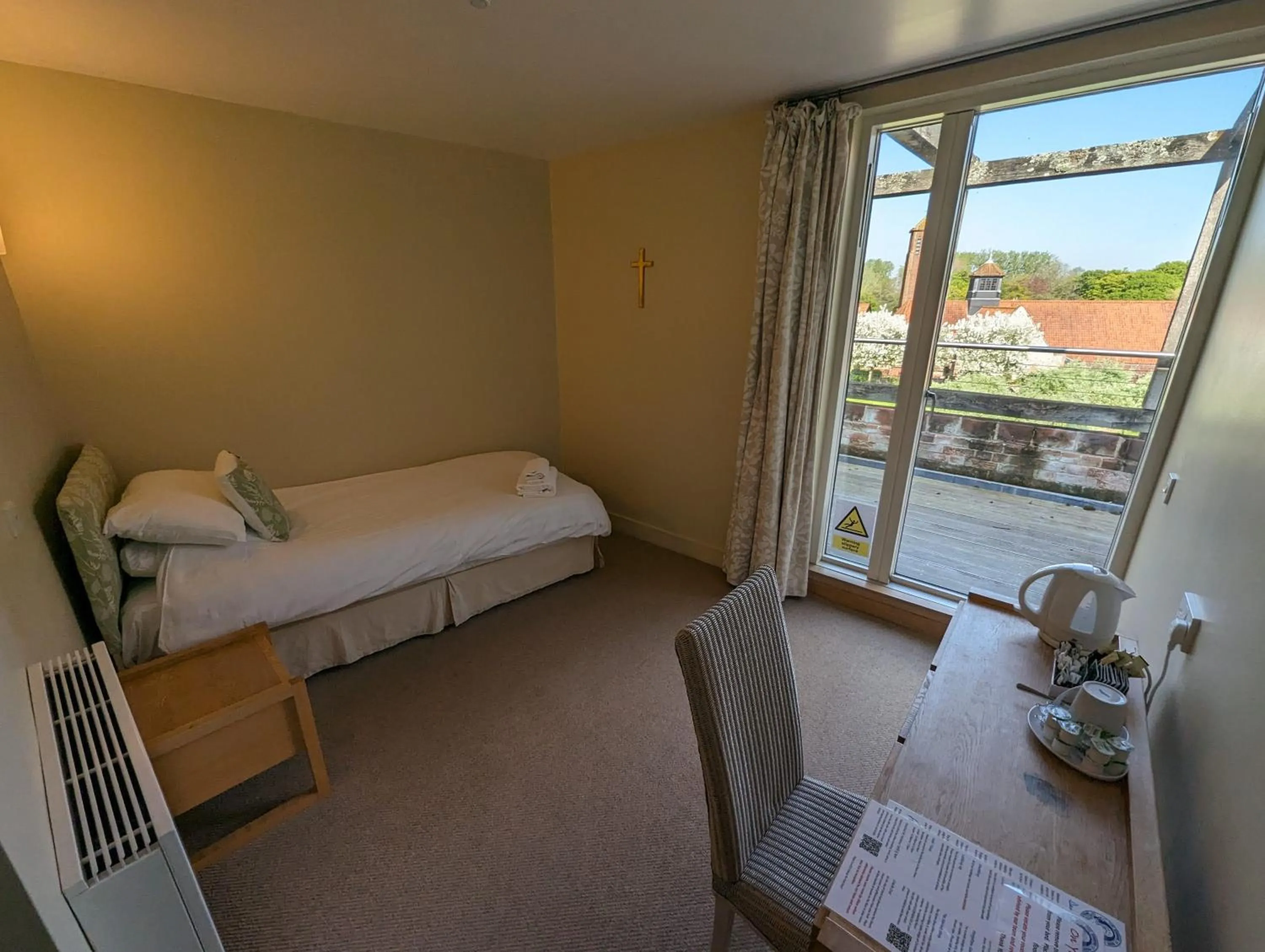 Bed in The Shrine of Our Lady of Walsingham
