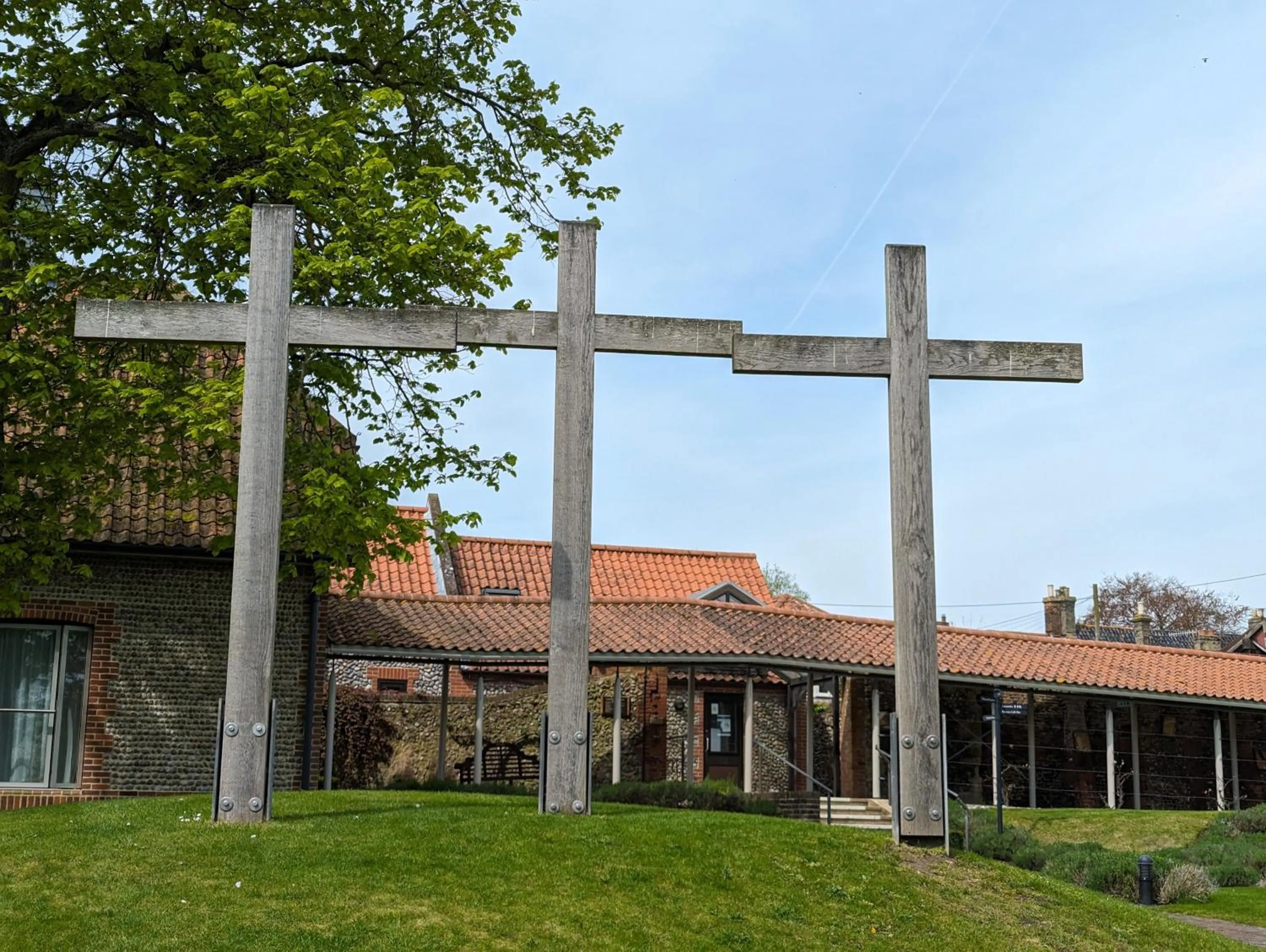 Garden in The Shrine of Our Lady of Walsingham