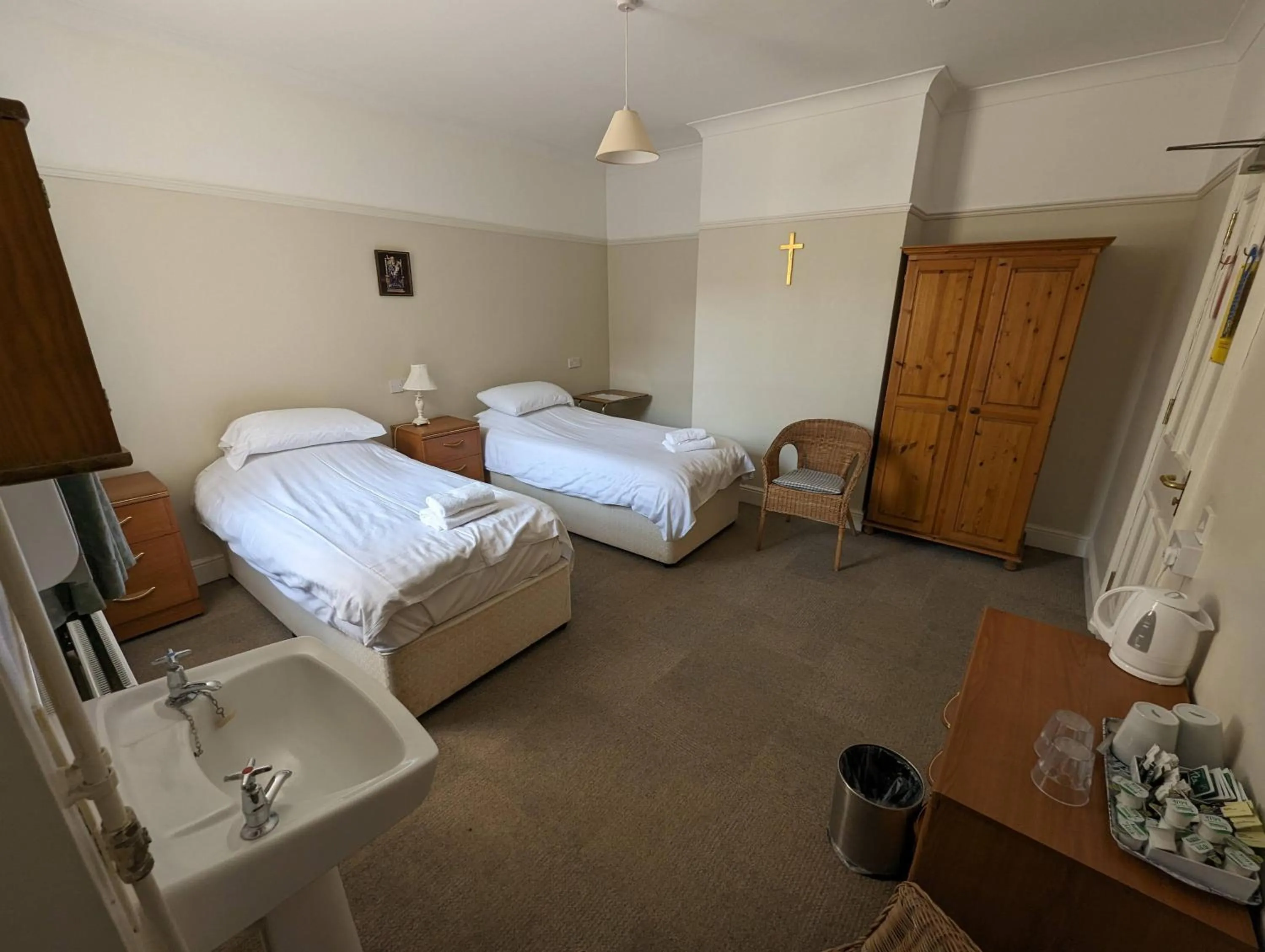 Bed in The Shrine of Our Lady of Walsingham