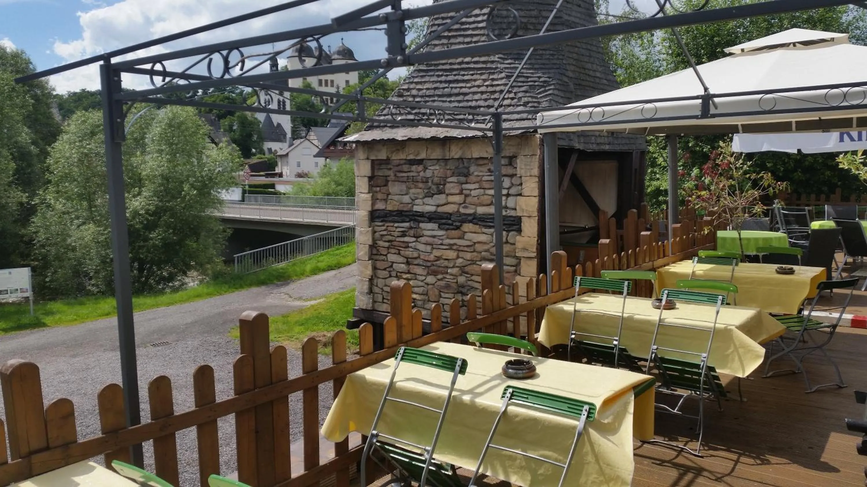 Balcony/Terrace in Gemündener Hof