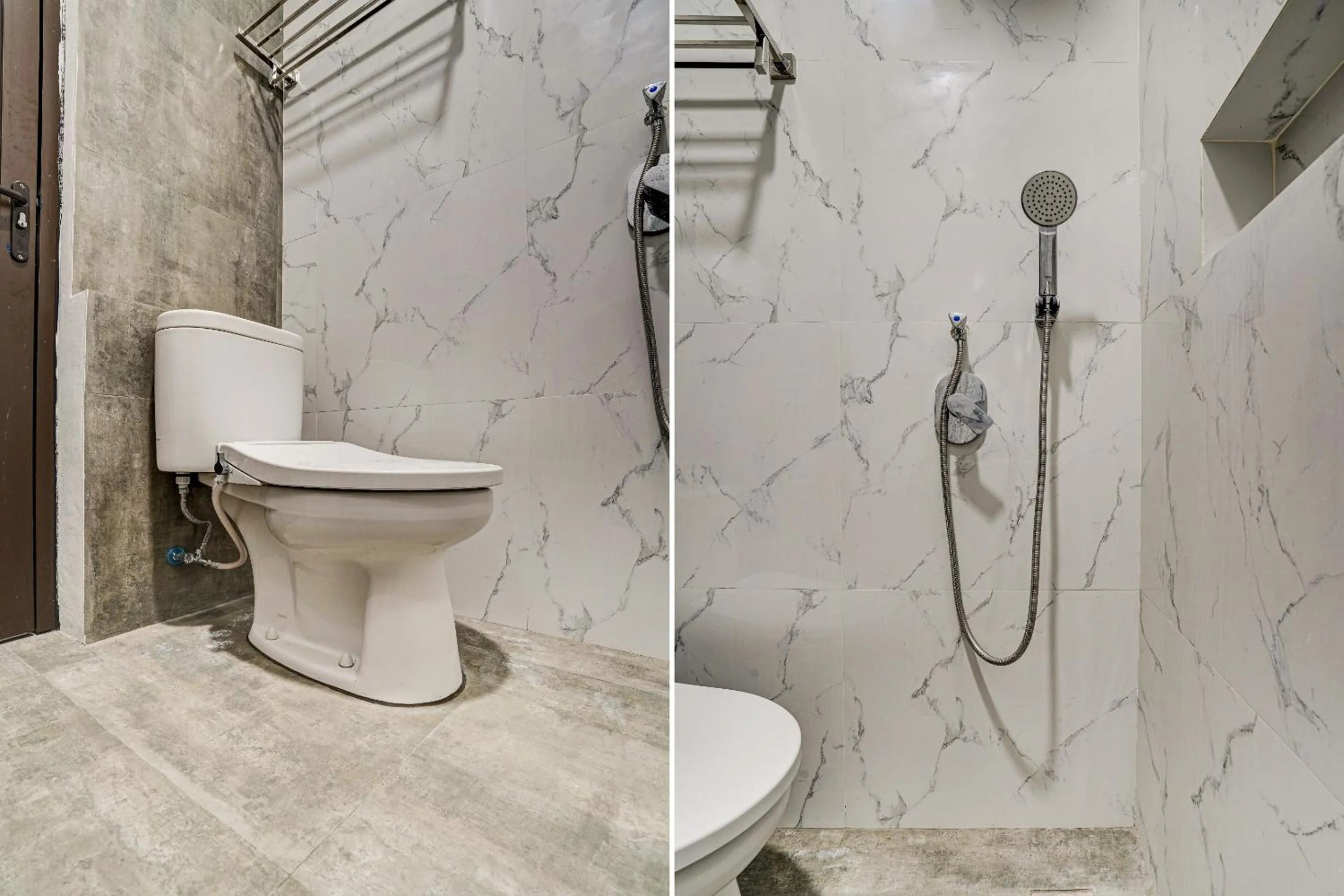 Bathroom in OYO Capital O 90164 La'rissa Residence