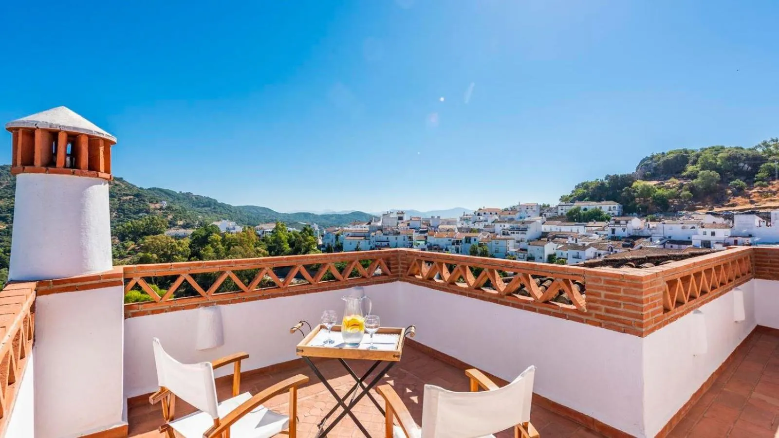 Balcony/Terrace in Atico la Carrasquilla Gaucin by Ruralidays