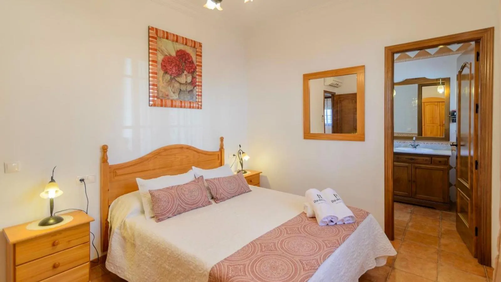 Bedroom, Bed in Casa El Mirador Iznajar by Ruralidays