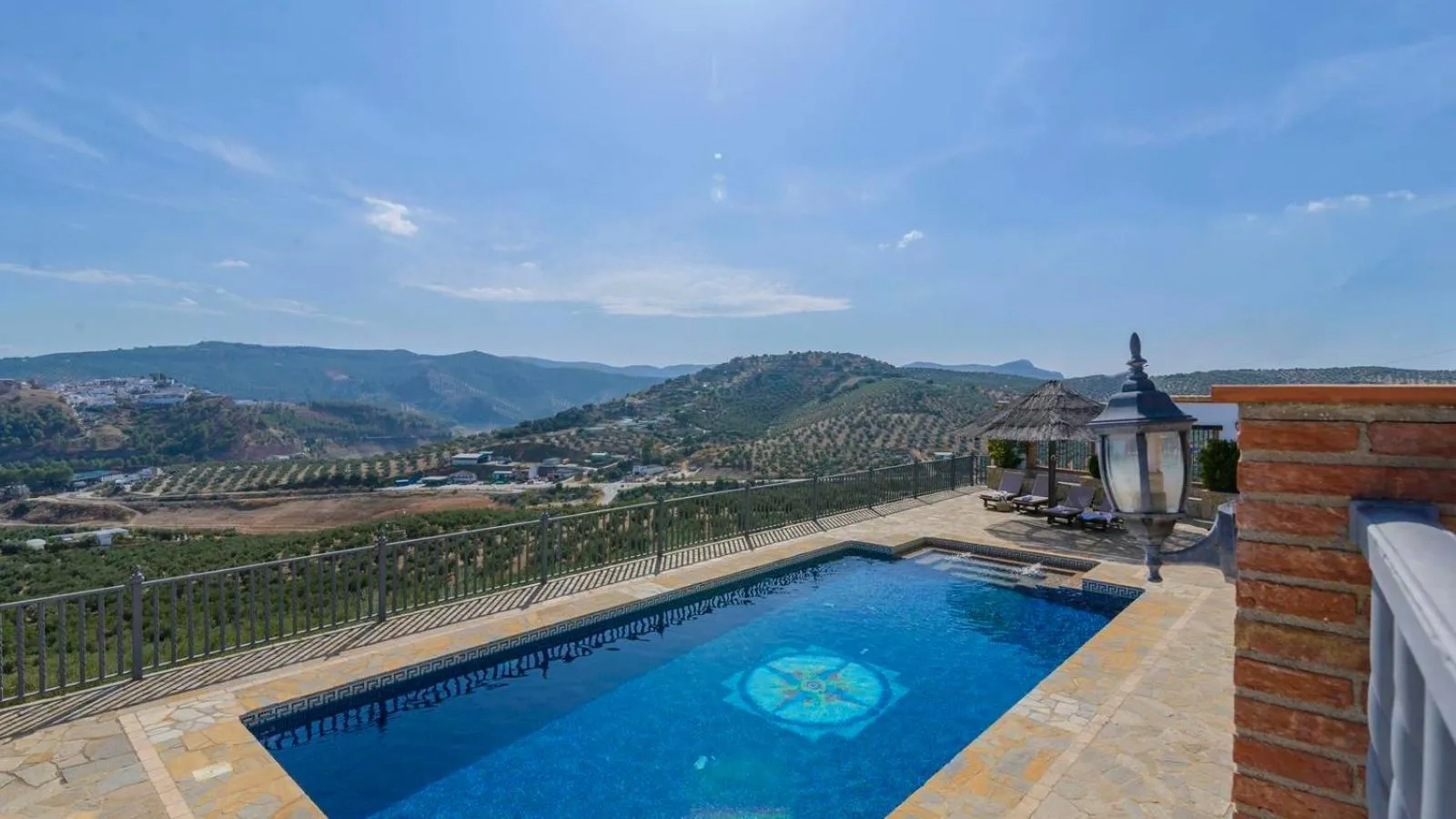 Swimming pool in Casa El Mirador Iznajar by Ruralidays