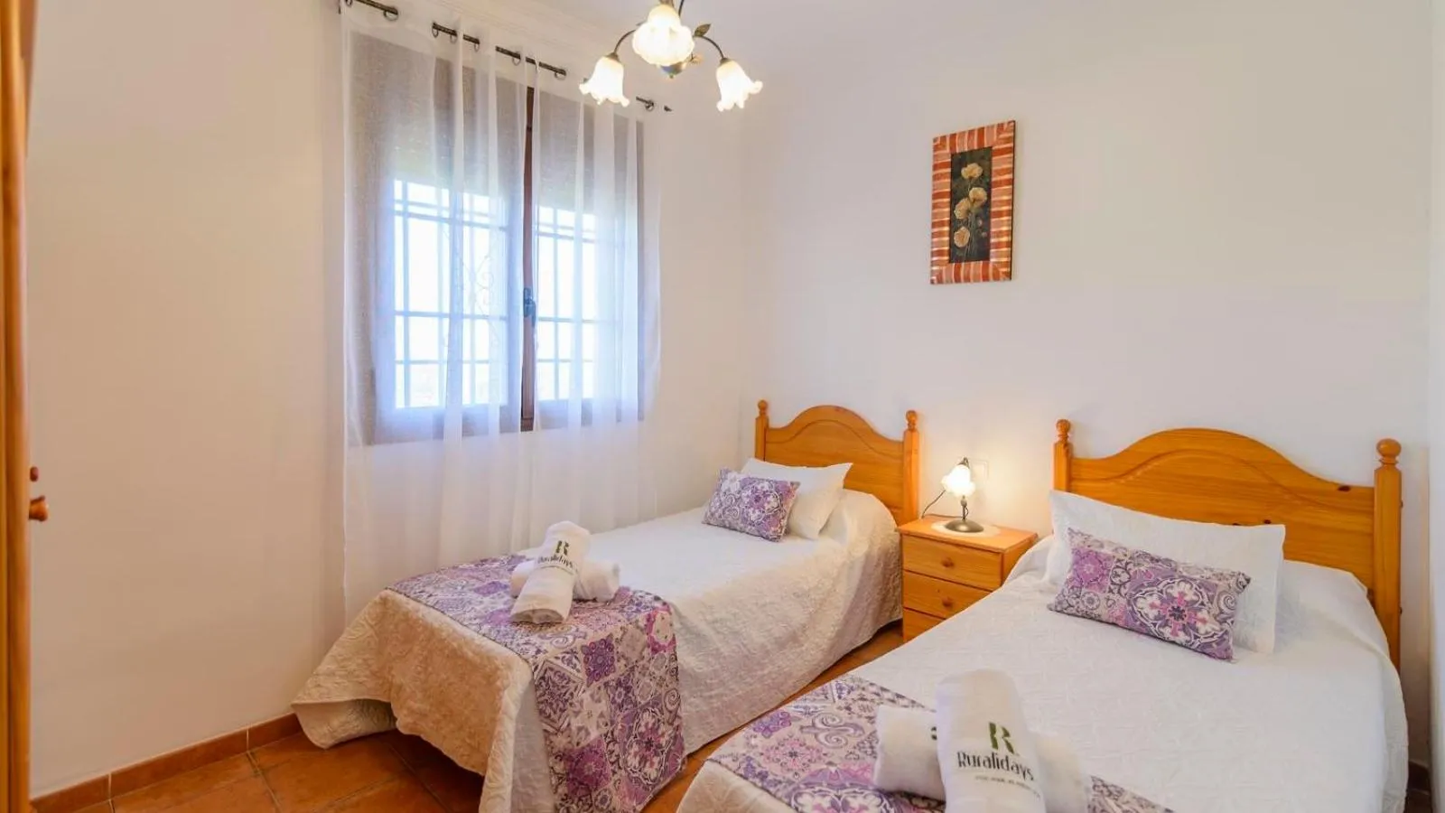 Bedroom, Bed in Casa El Mirador Iznajar by Ruralidays