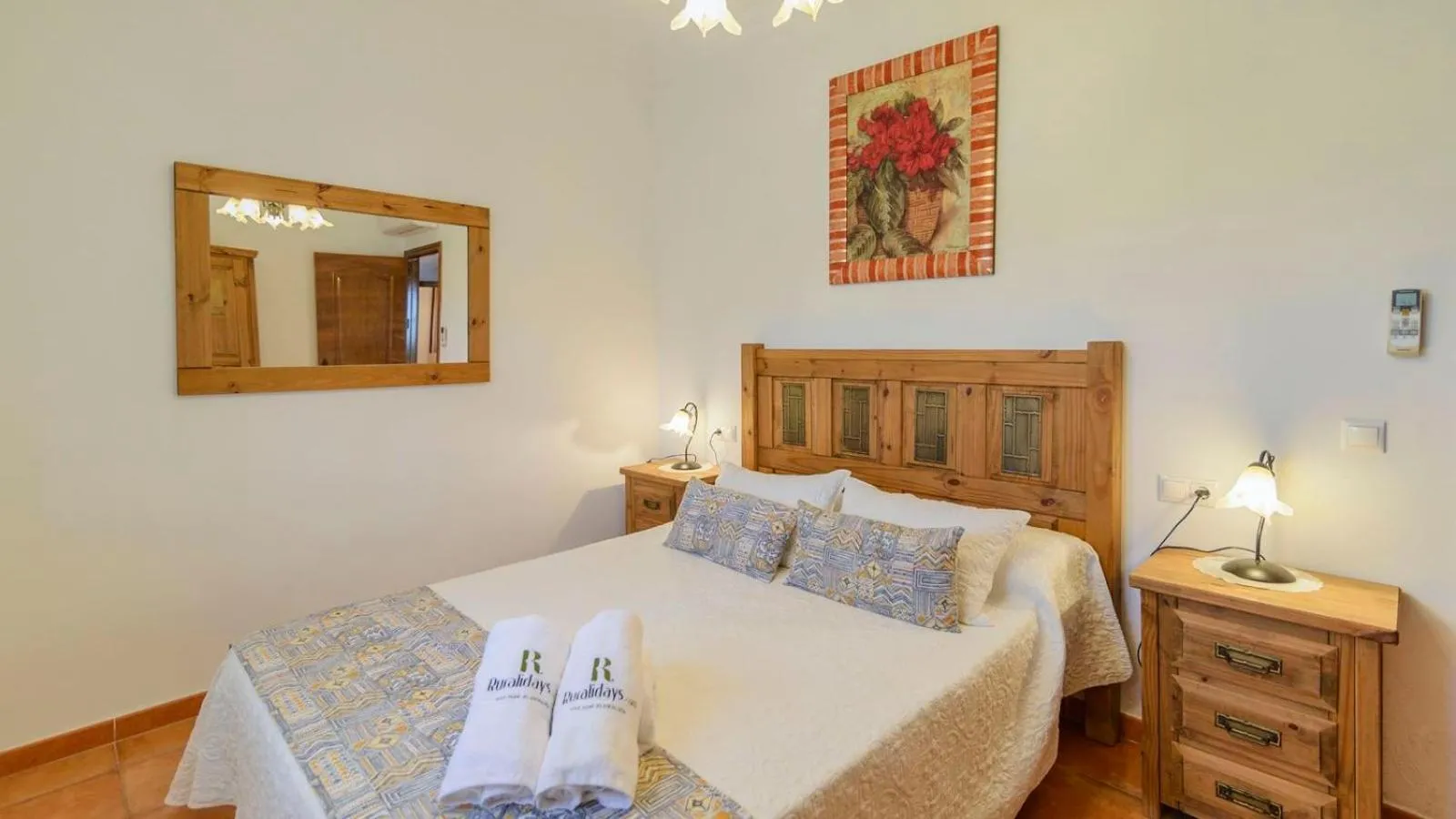 Bedroom, Bed in Casa El Mirador Iznajar by Ruralidays