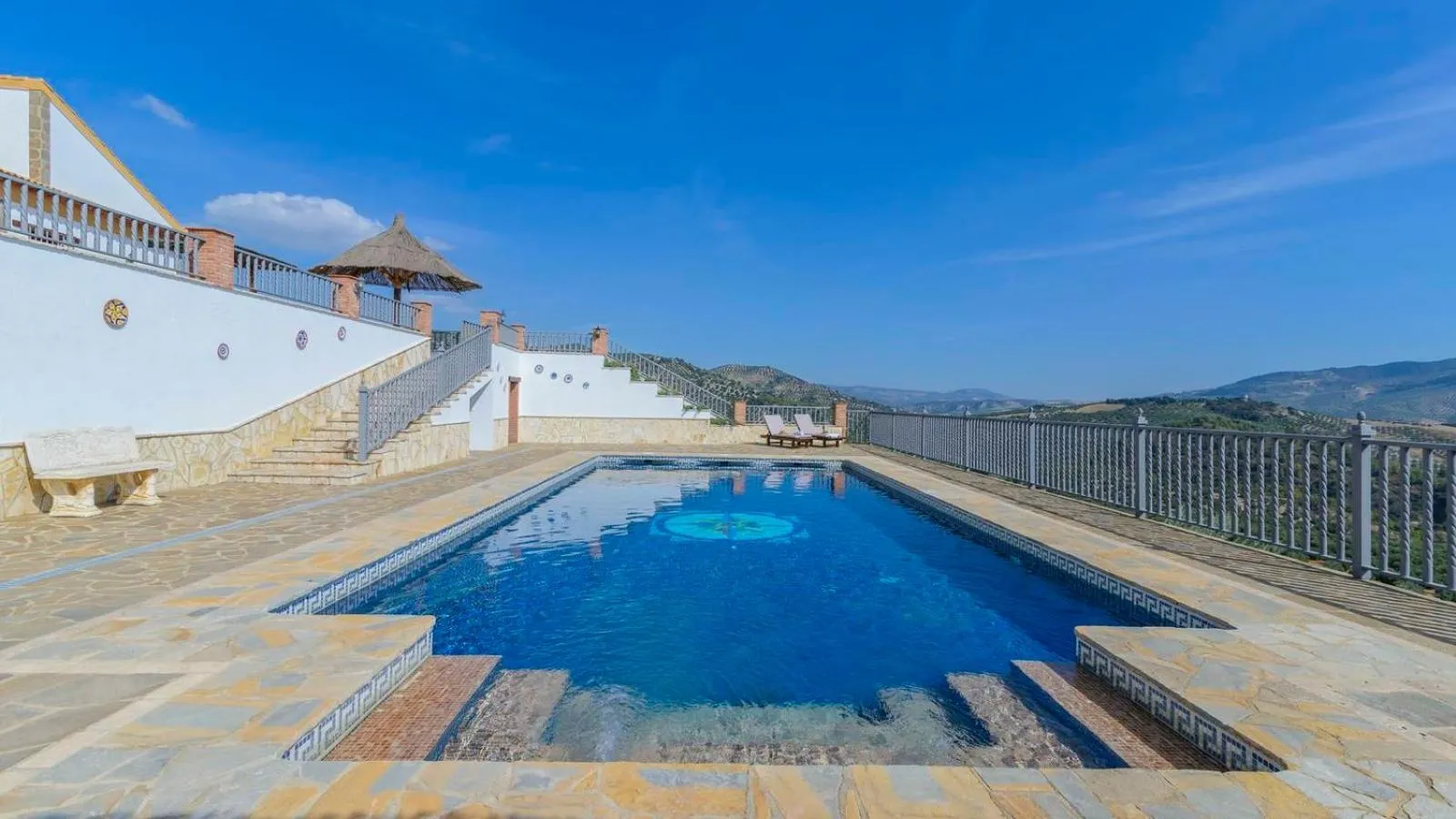 Swimming pool in Casa El Mirador Iznajar by Ruralidays