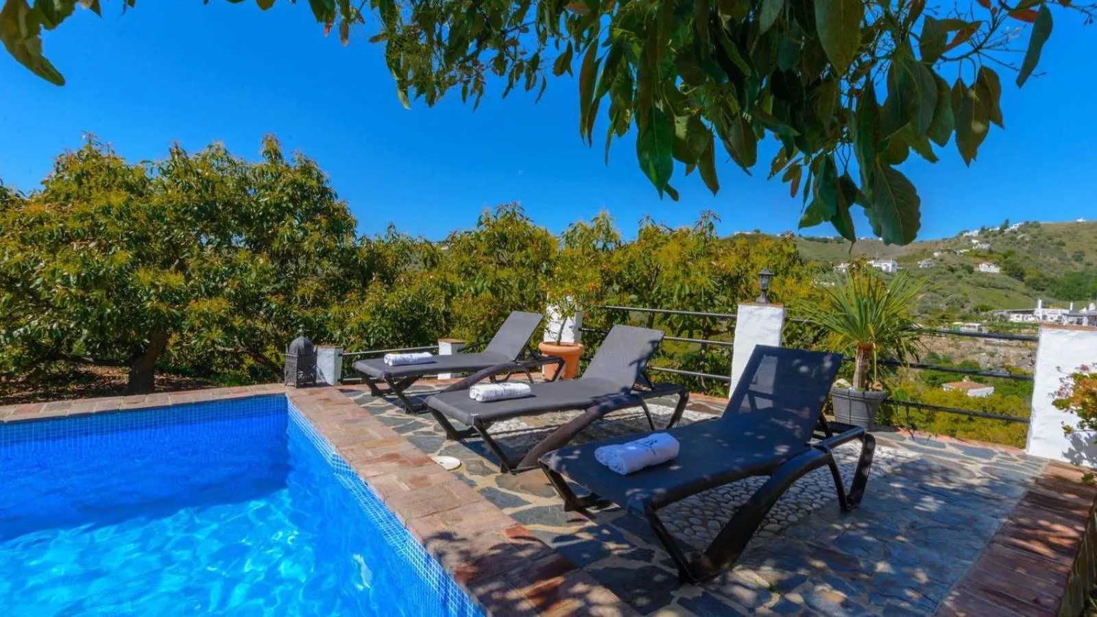 Swimming pool in Villa Javier de Frigiliana by Ruralidays