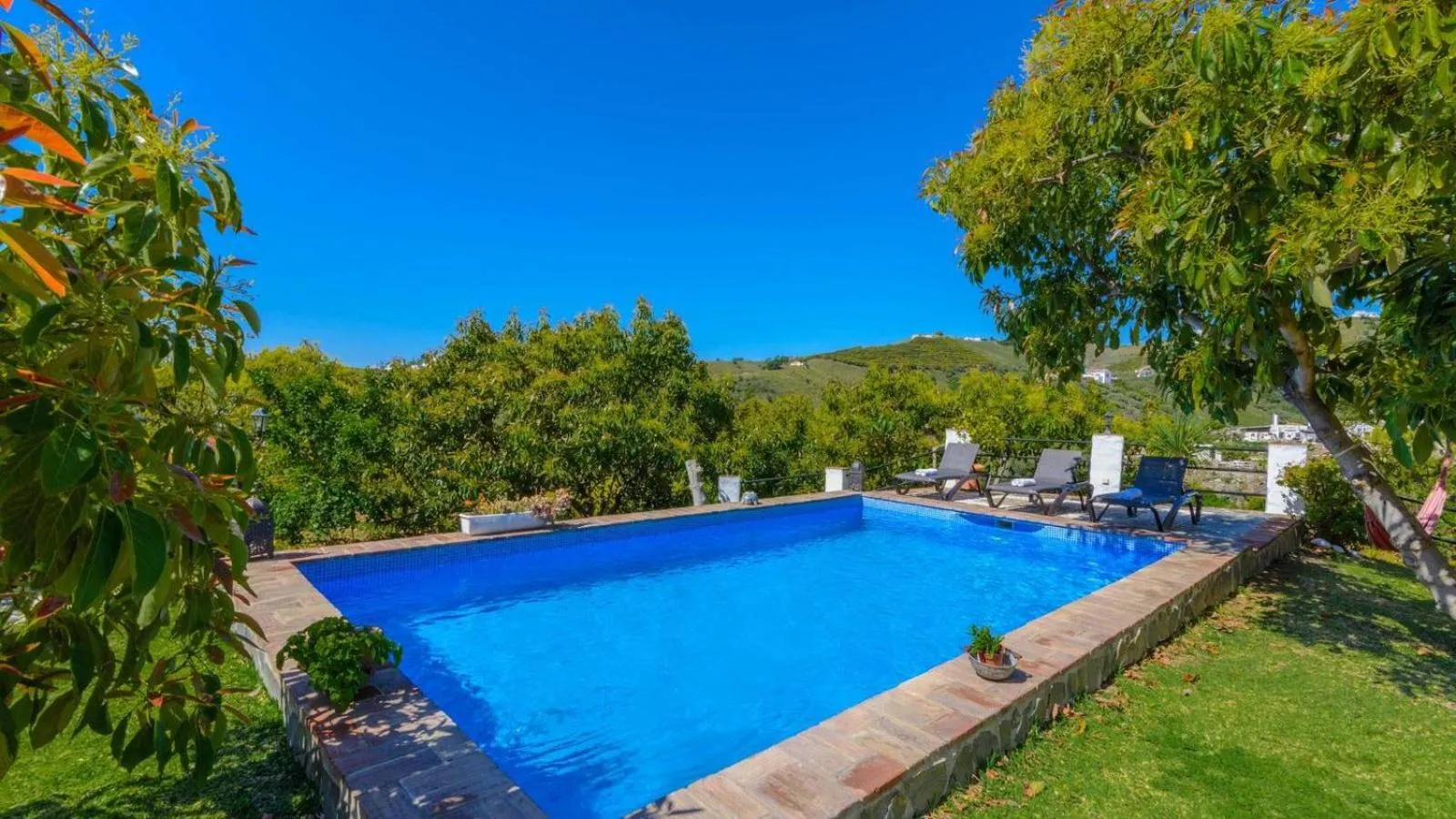 Swimming pool in Villa Javier de Frigiliana by Ruralidays