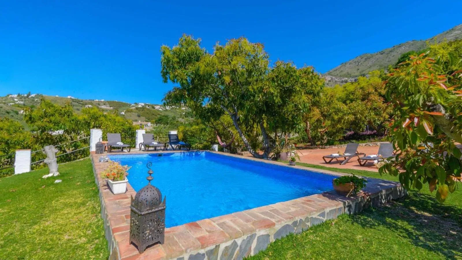 Swimming pool in Villa Javier de Frigiliana by Ruralidays