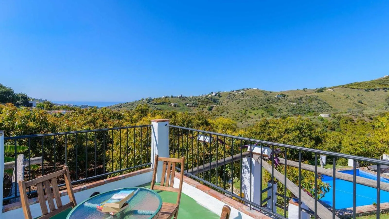 Balcony/Terrace in Villa Javier de Frigiliana by Ruralidays